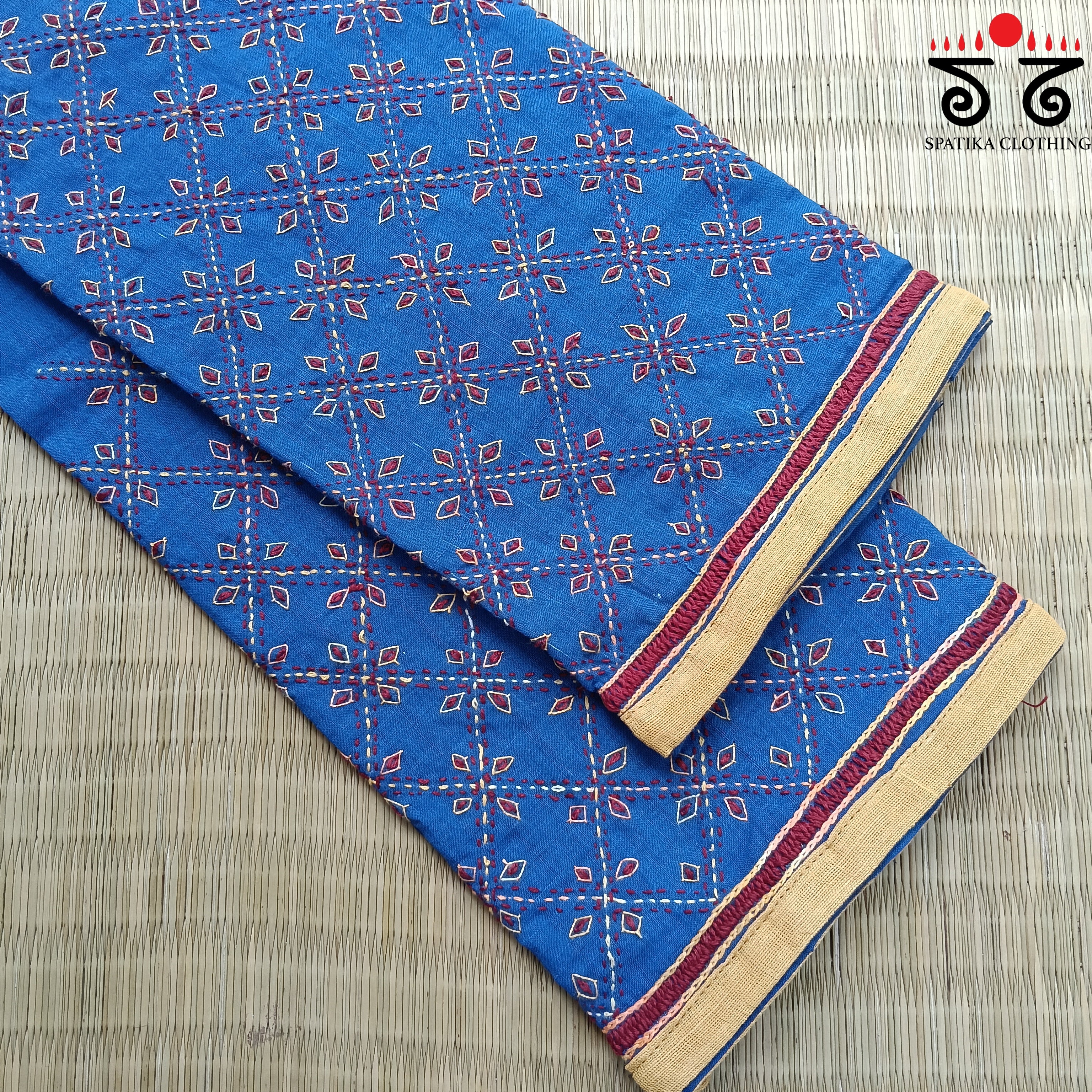 Banjara Hand Embroidered Blouse Fabric