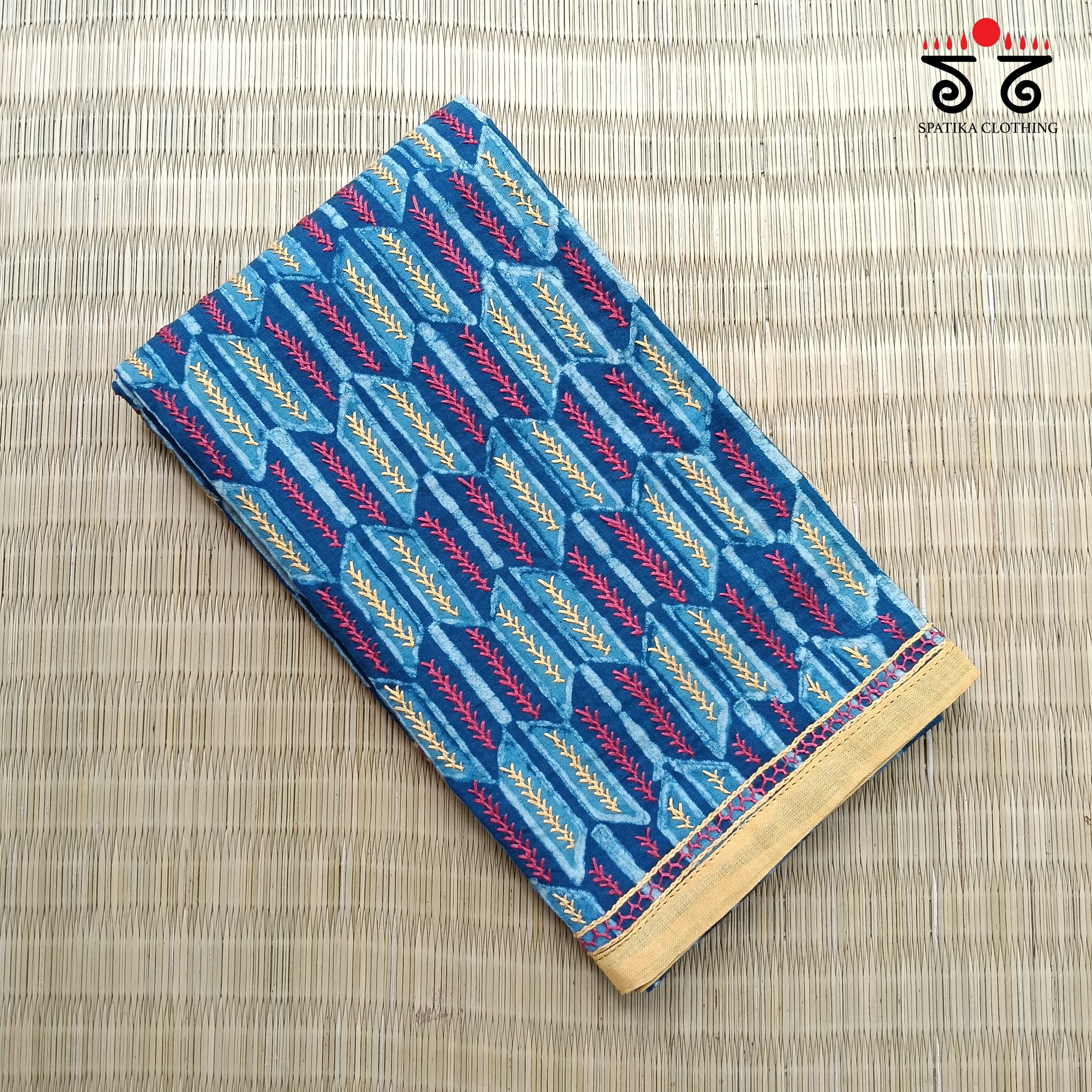 Banjara Hand Embroidered Blouse Fabric
