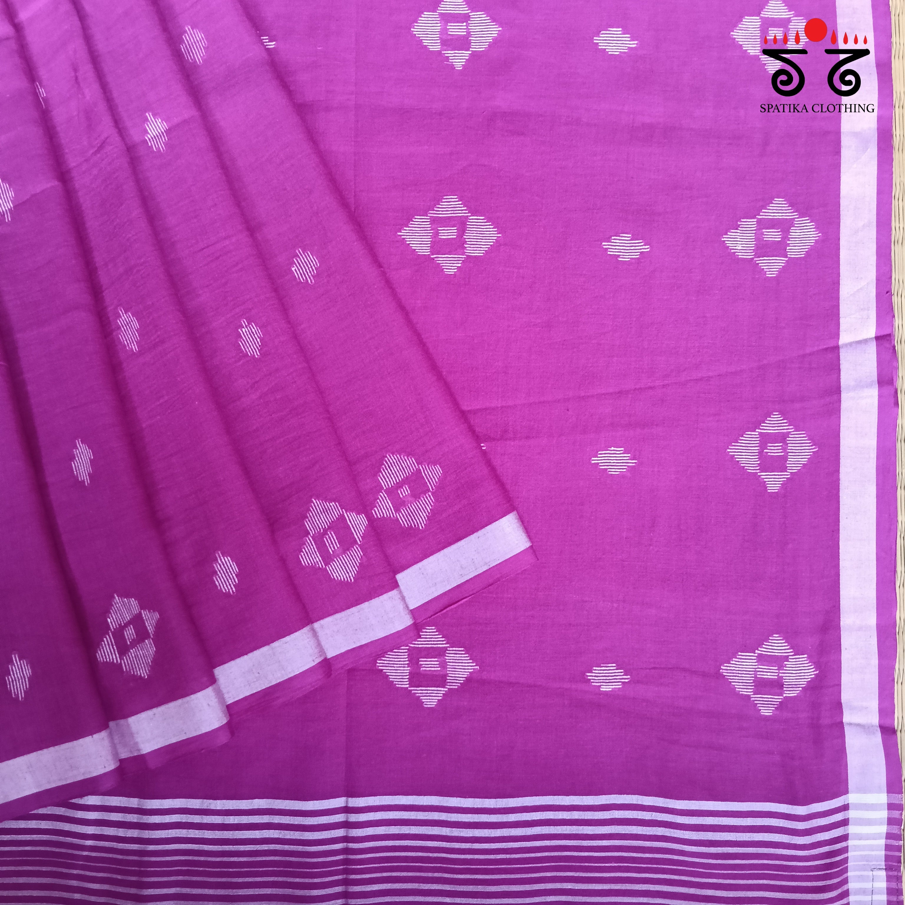 Jamdhani on Bengal Cotton Saree