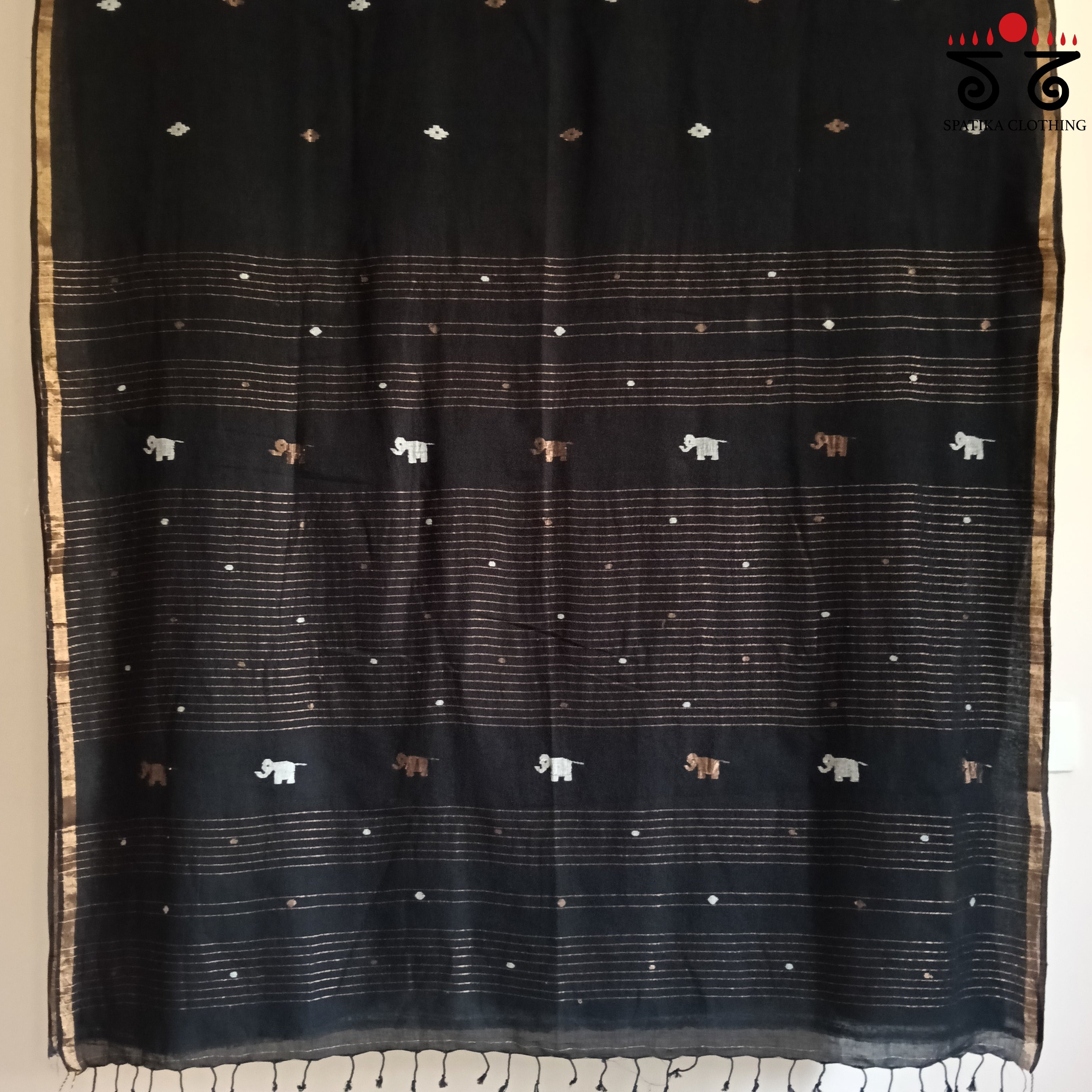 Jamdhani on Bengal Cotton Saree