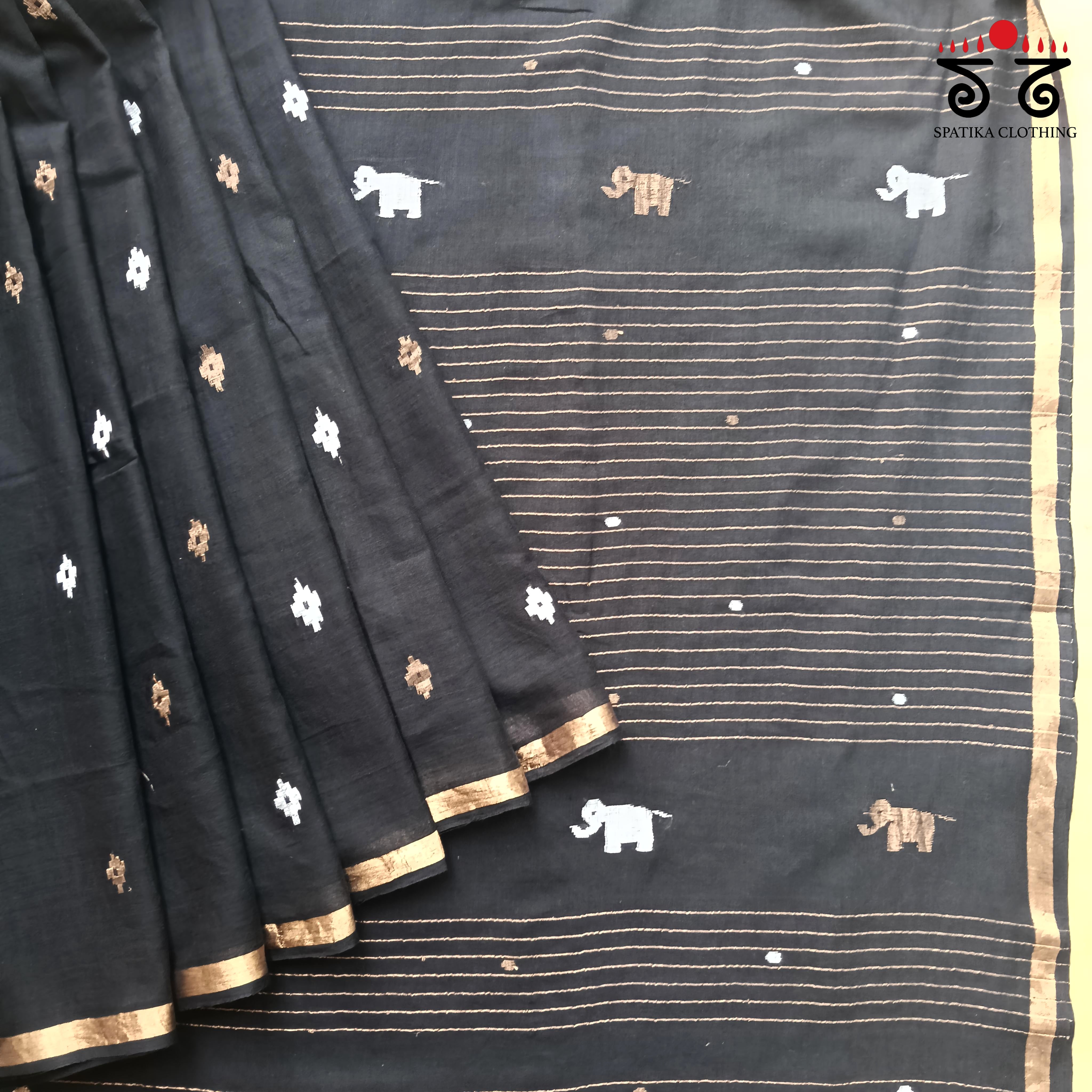 Jamdhani on Bengal Cotton Saree