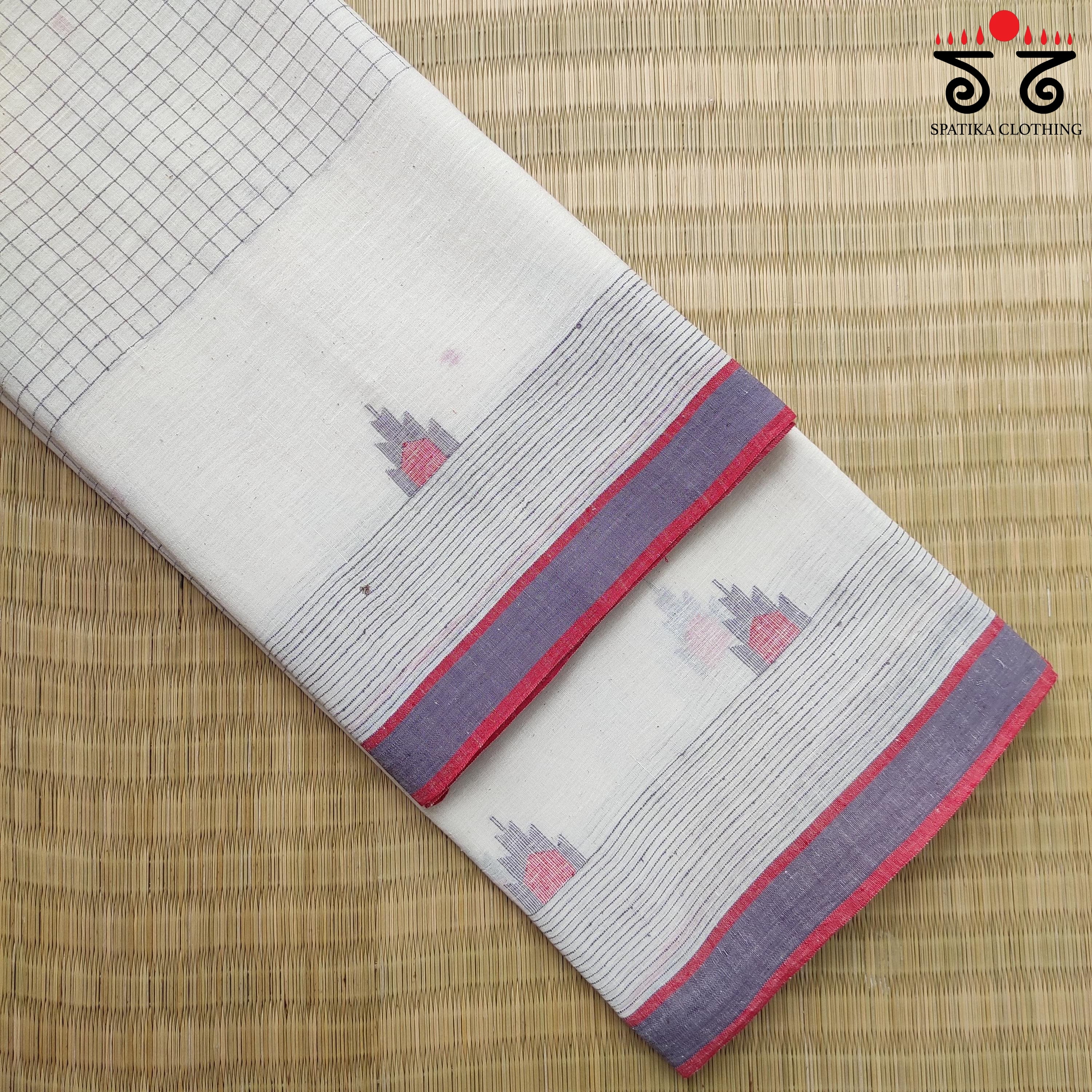 Jamdhani on Bengal Cotton Saree