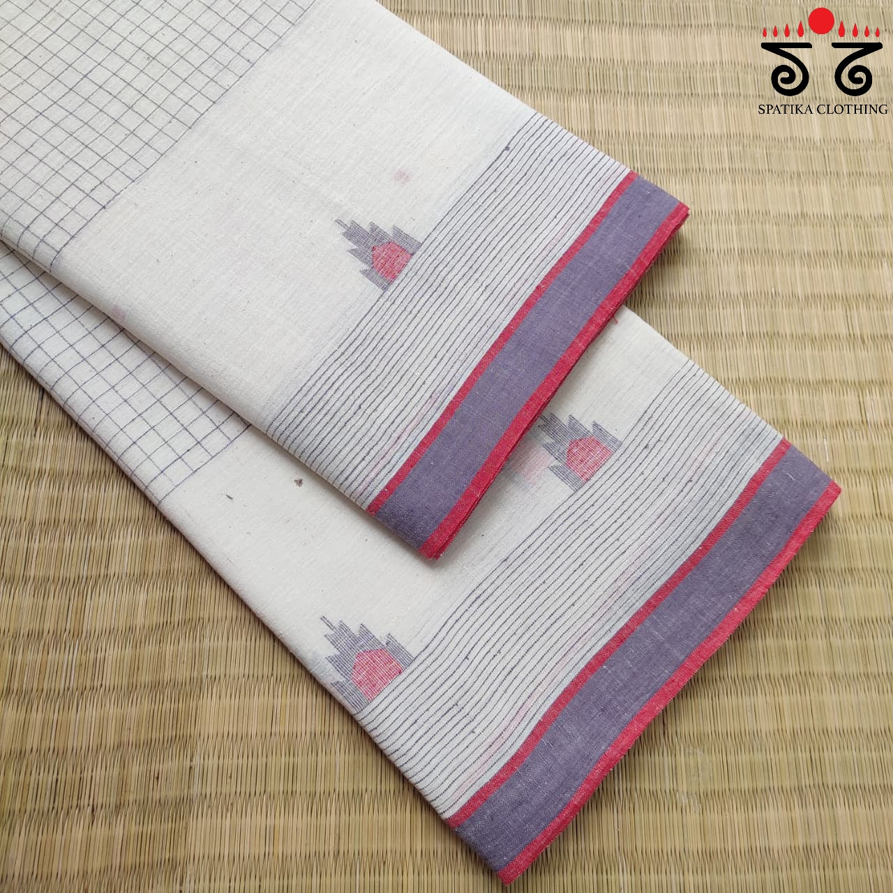 Jamdhani on Bengal Cotton Saree