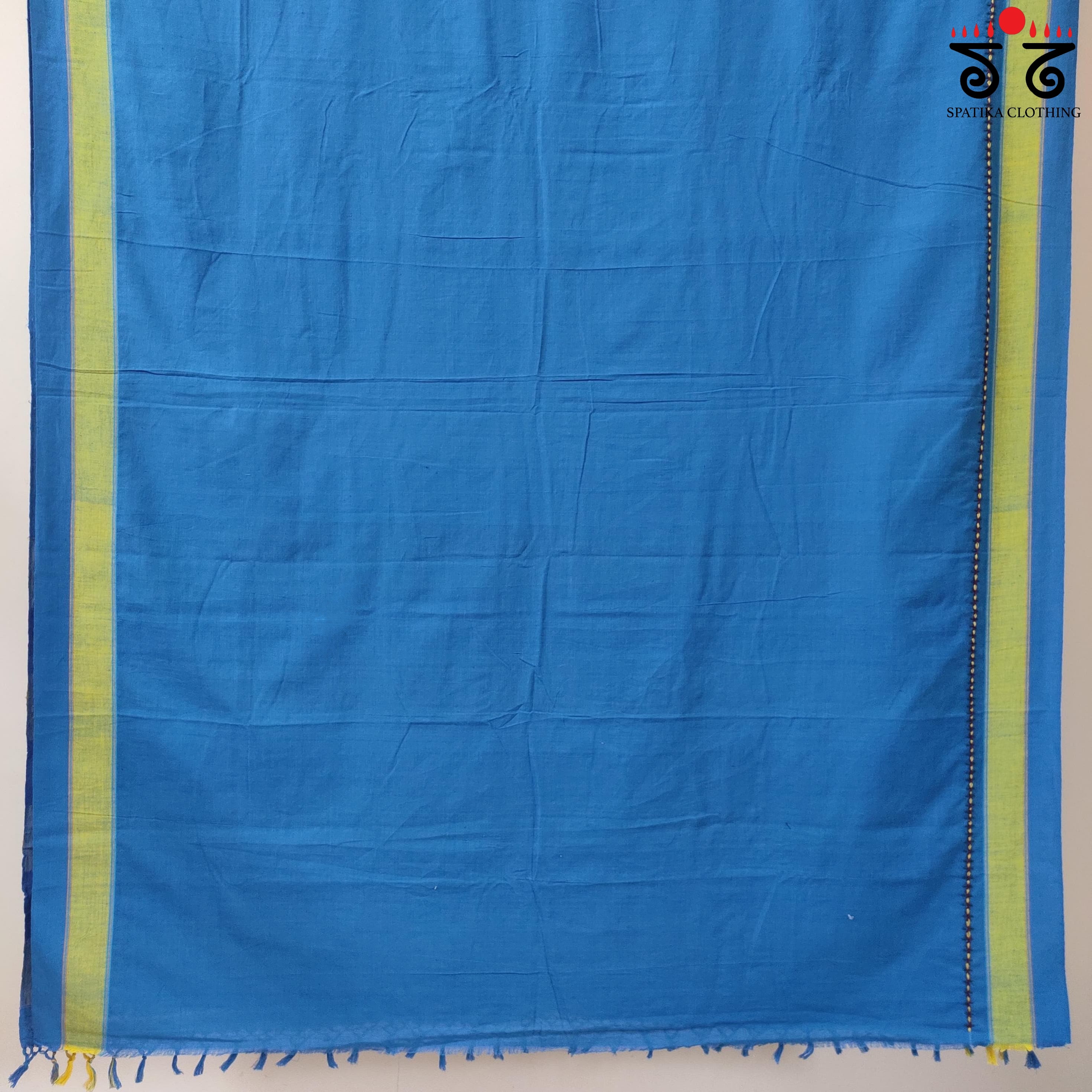 Ilkal Handembroidered Cotton Saree