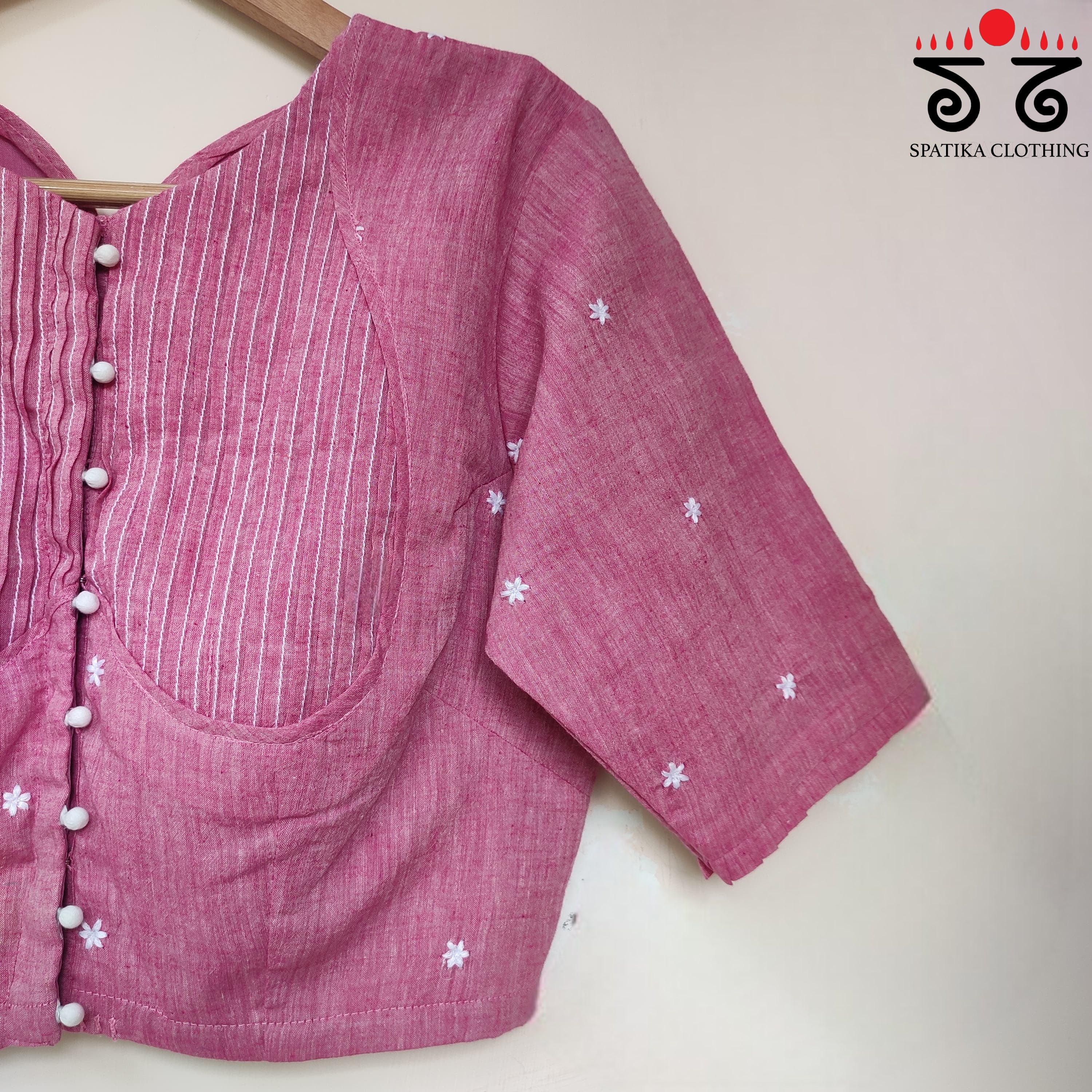 Boondhi-Handcrafted Blouse