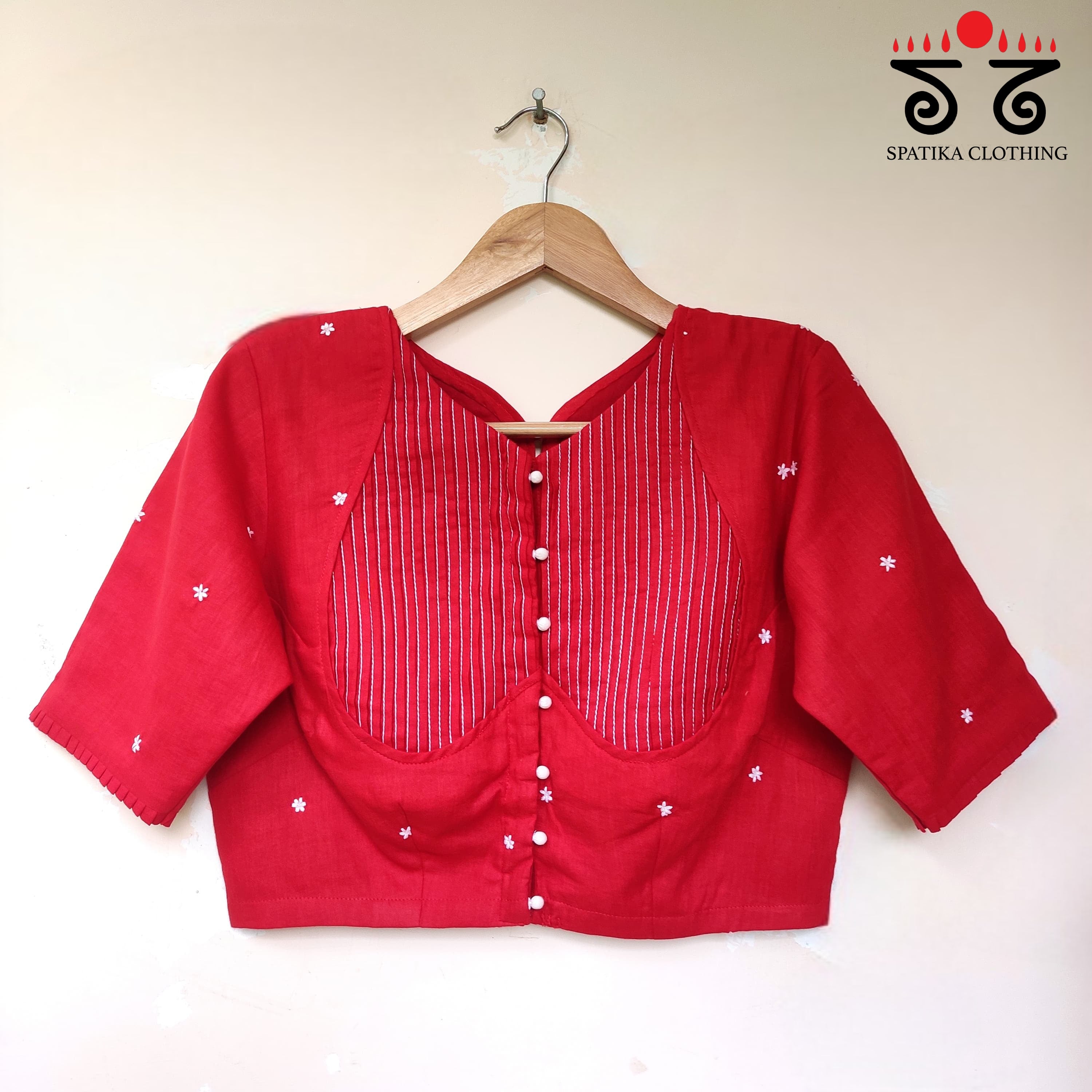 Boondhi-Handcrafted Blouse