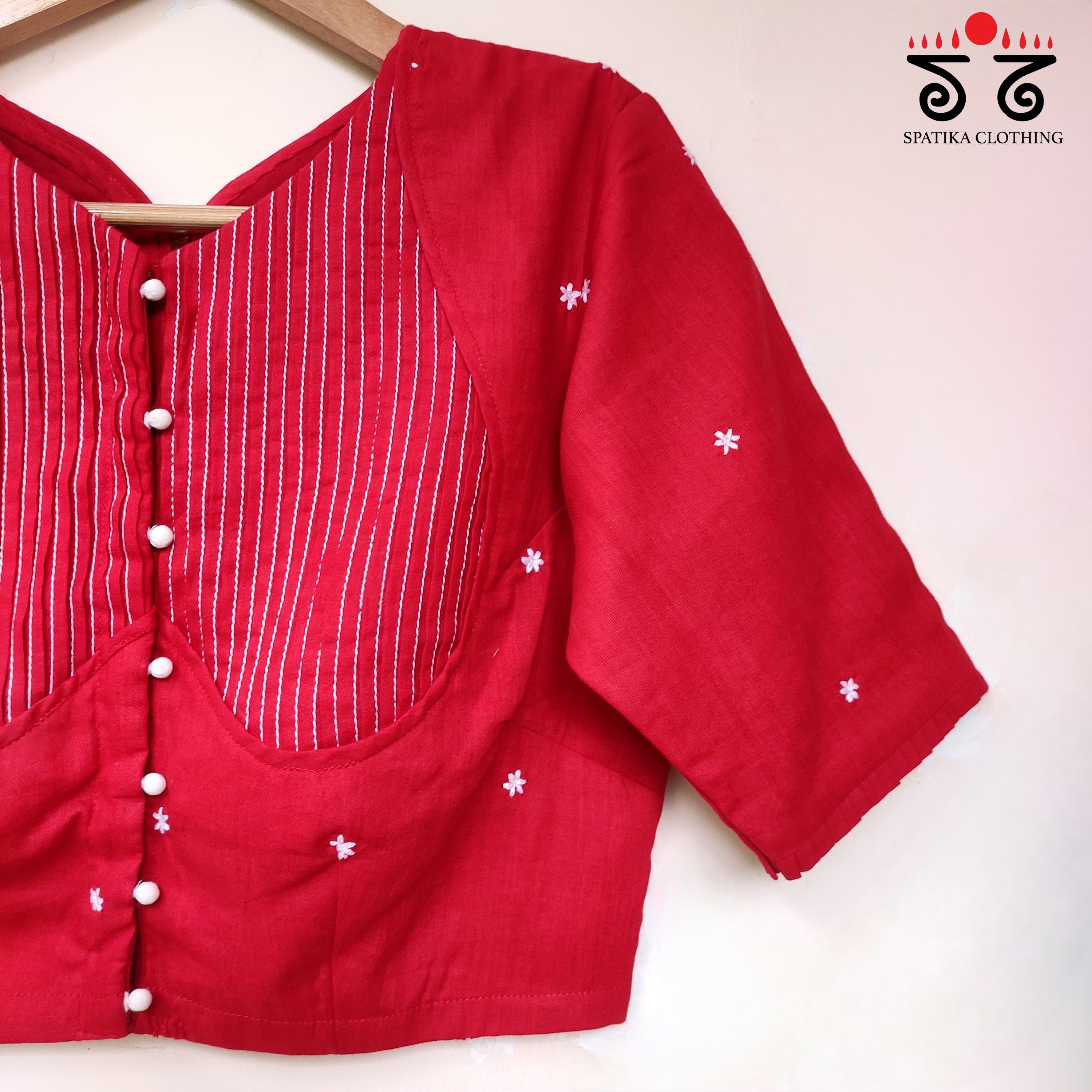 Boondhi-Handcrafted Blouse