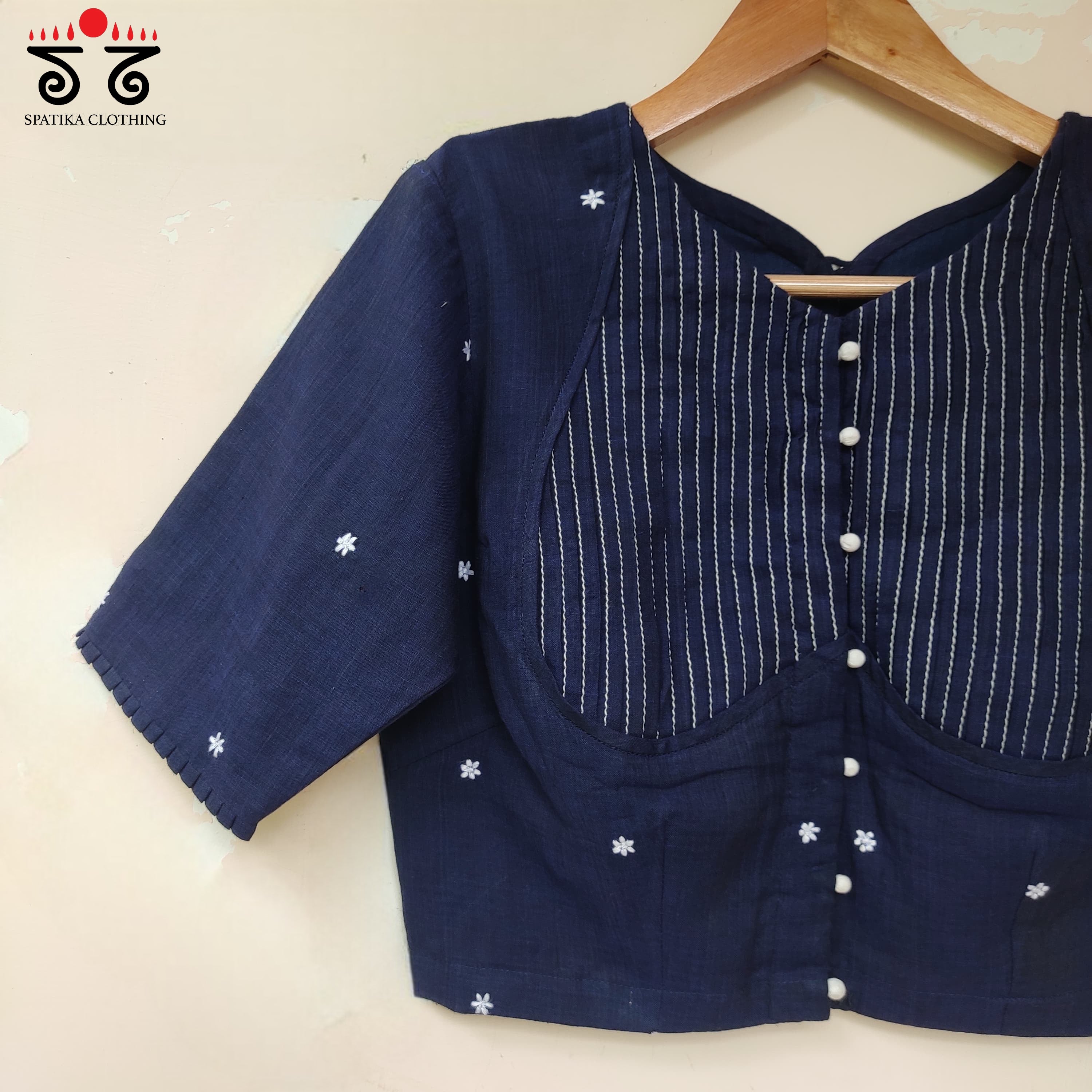 Boondhi-Handcrafted Blouse