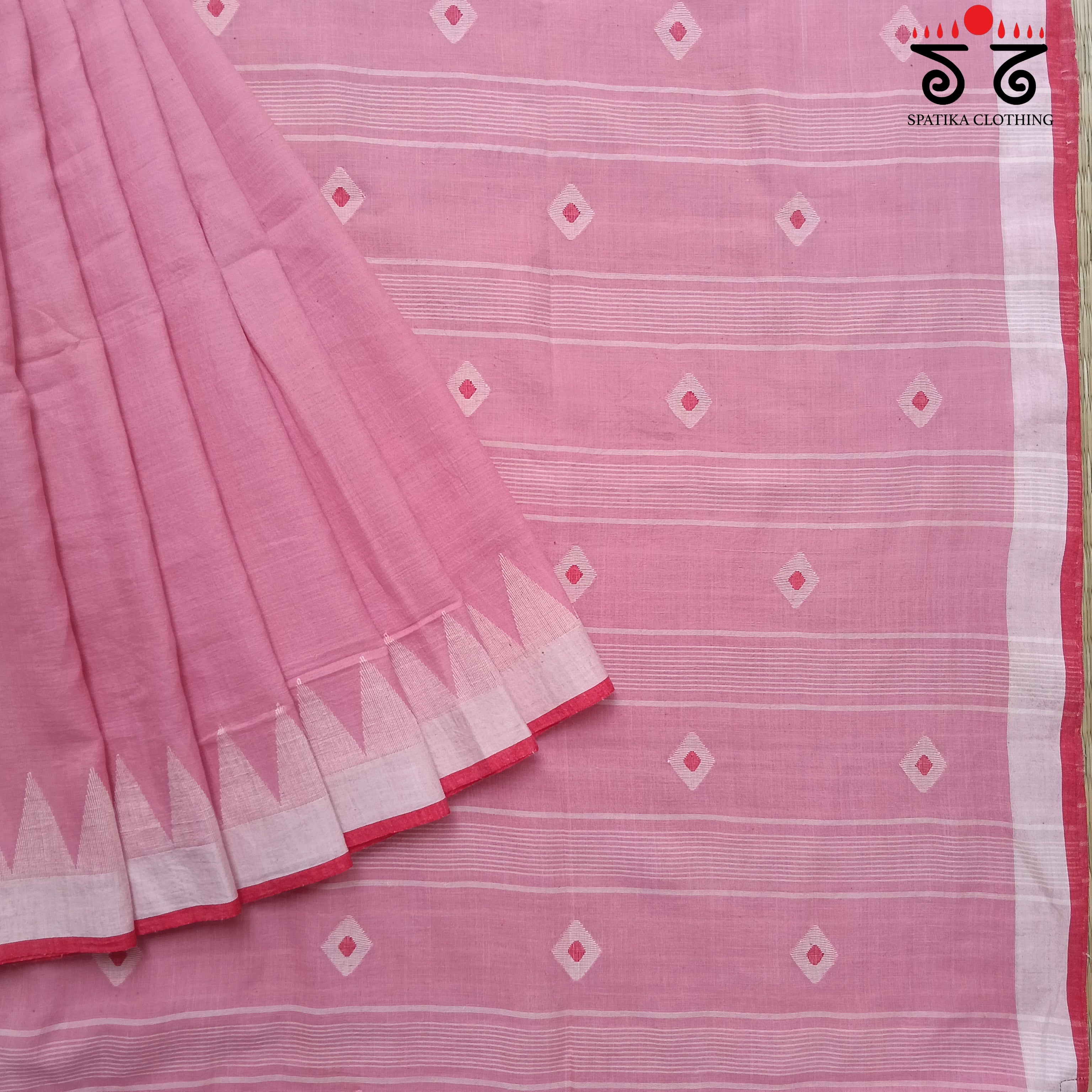 Jamdhani on Bengal Cotton Saree