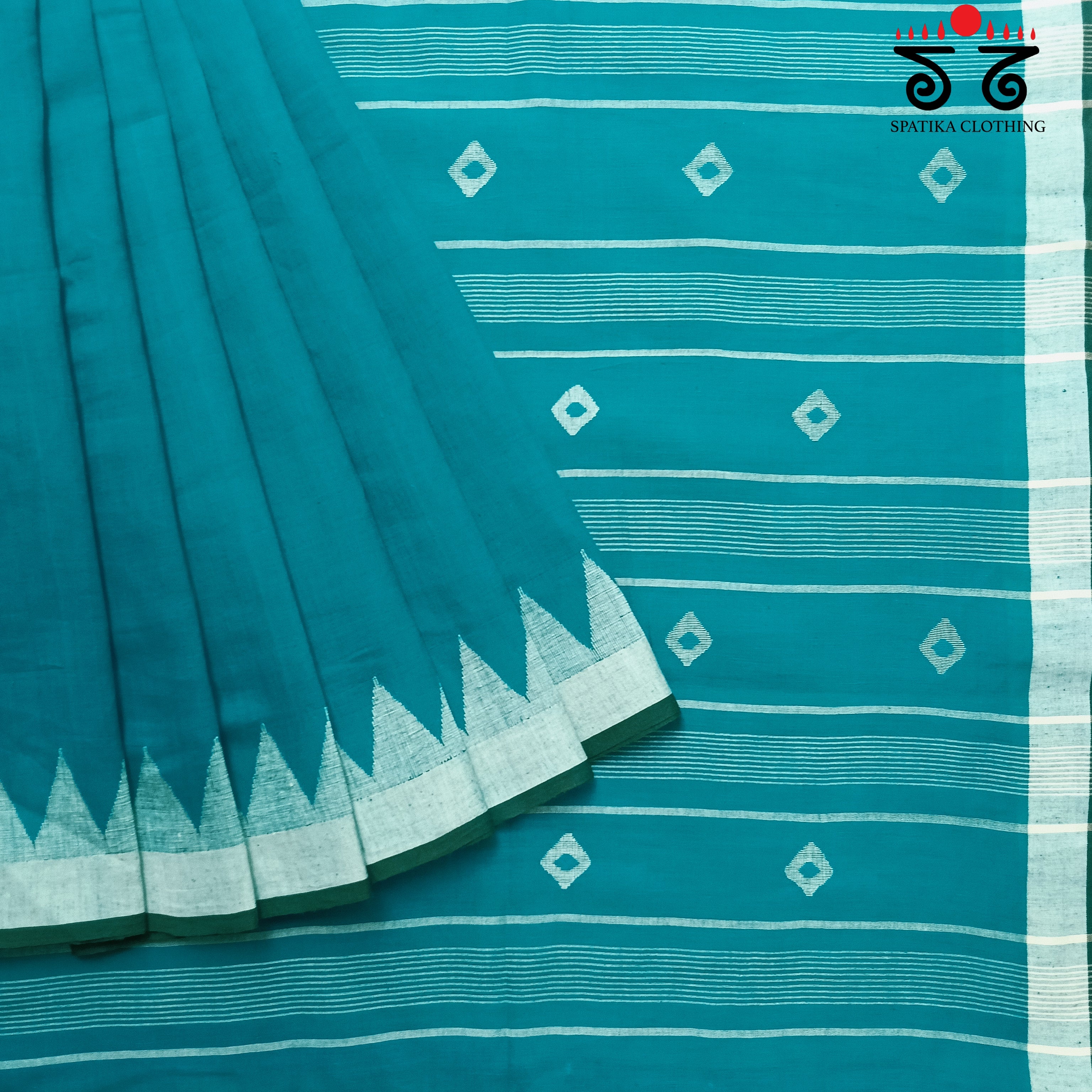 Jamdhani on Bengal Cotton Saree