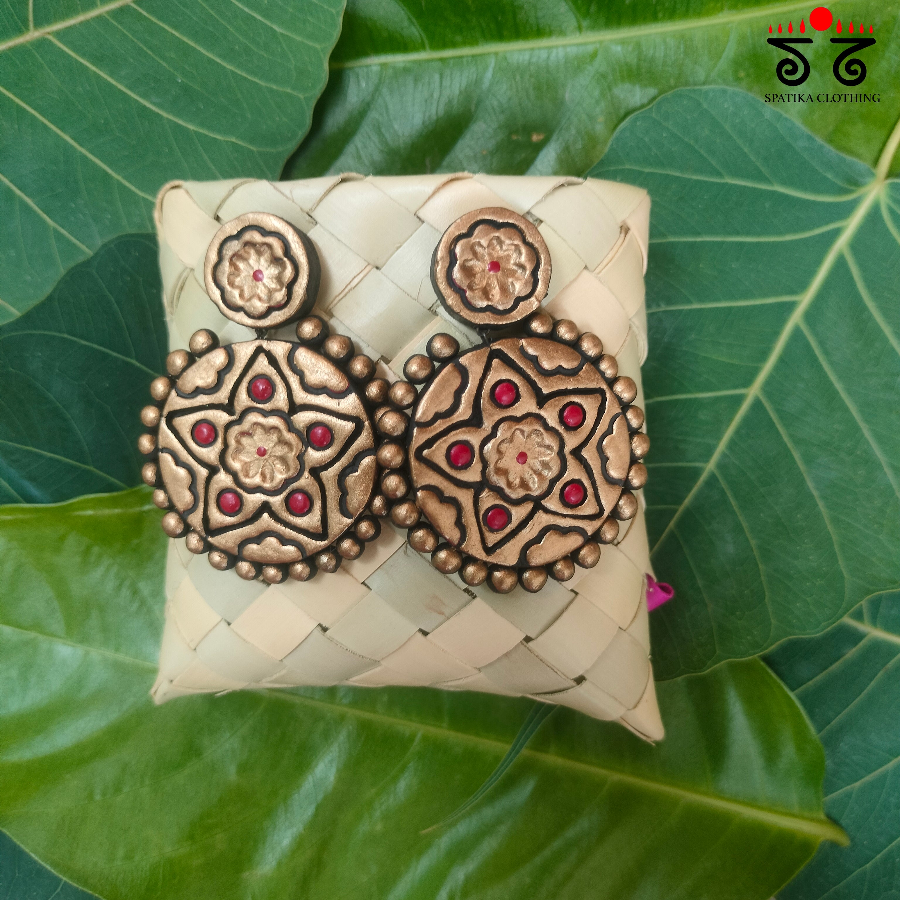 Terracotta Earring