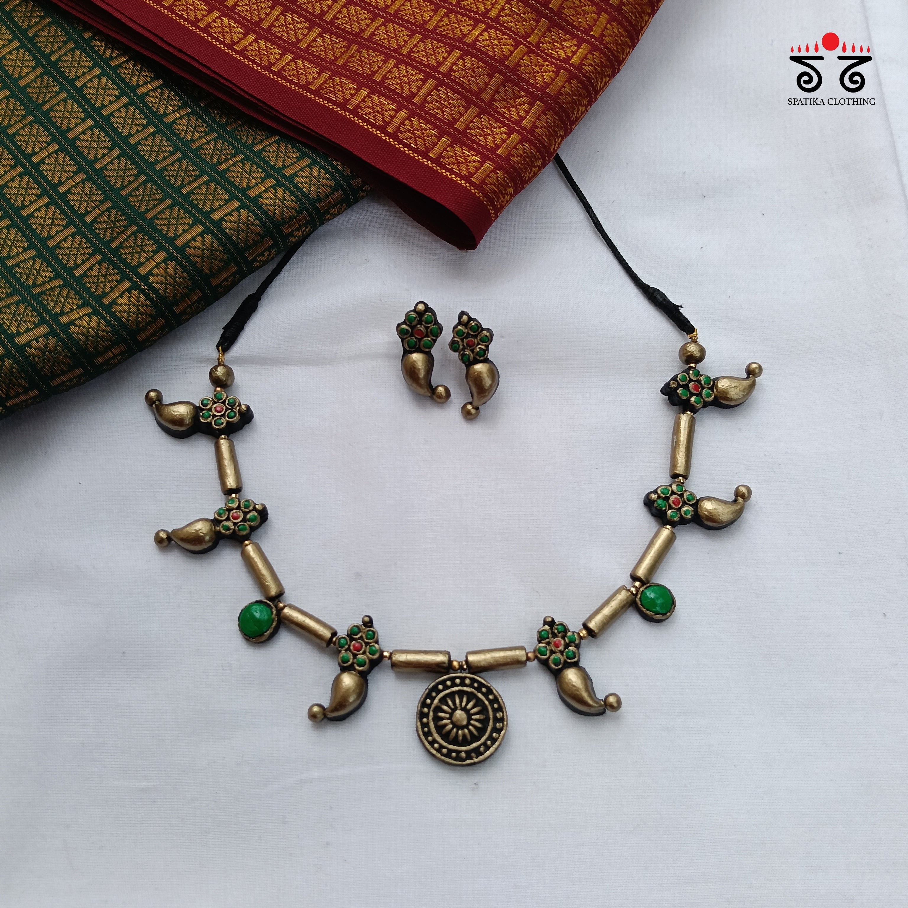 Terracotta Neck Set