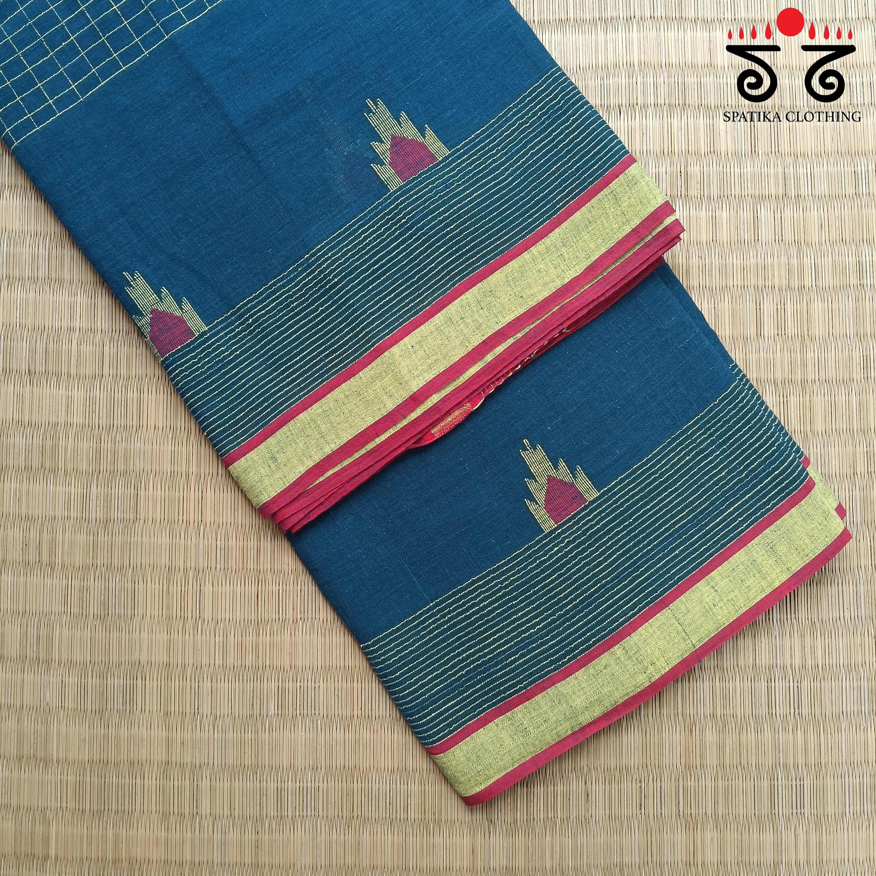 Jamdhani Bengal Cotton Saree