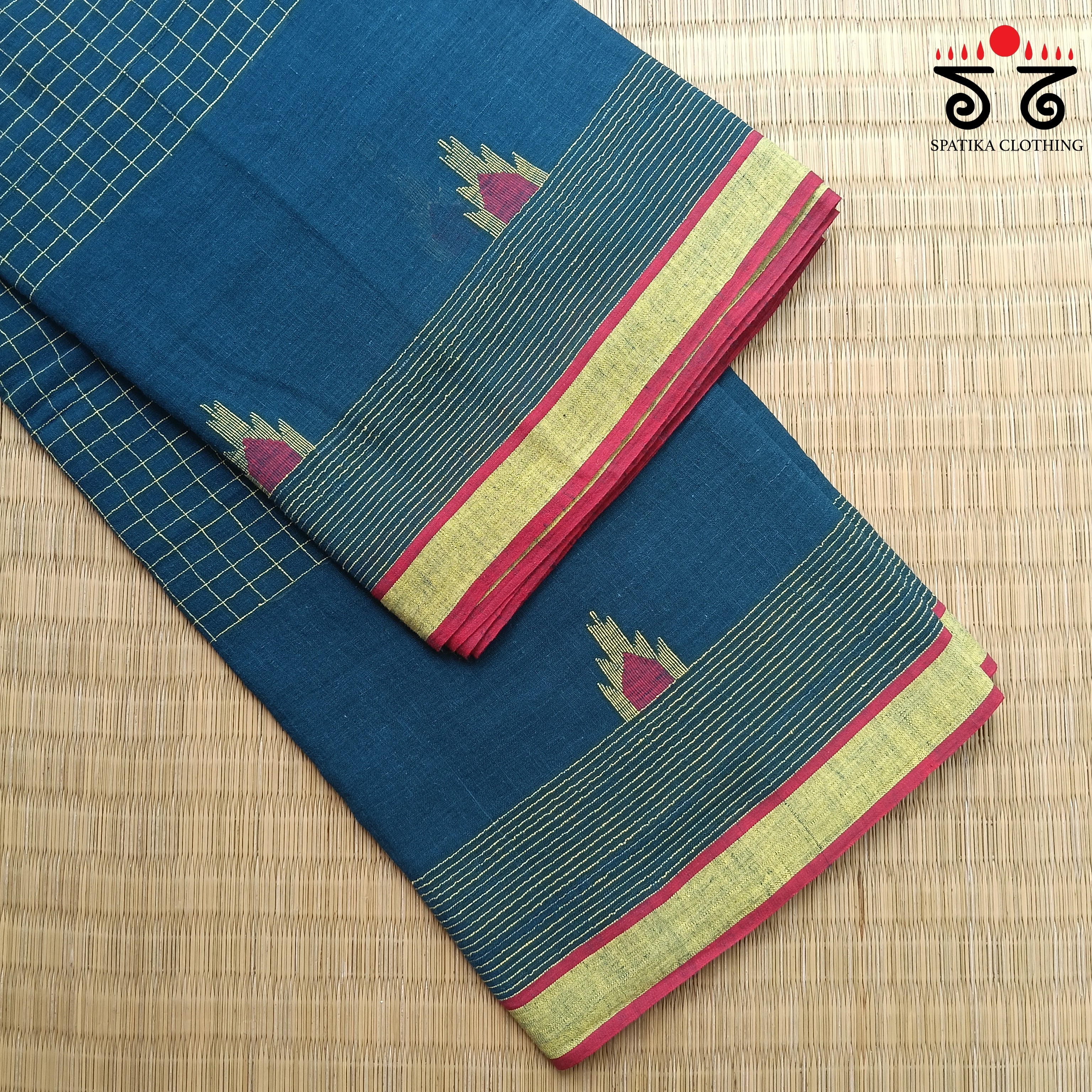 Jamdhani Bengal Cotton Saree