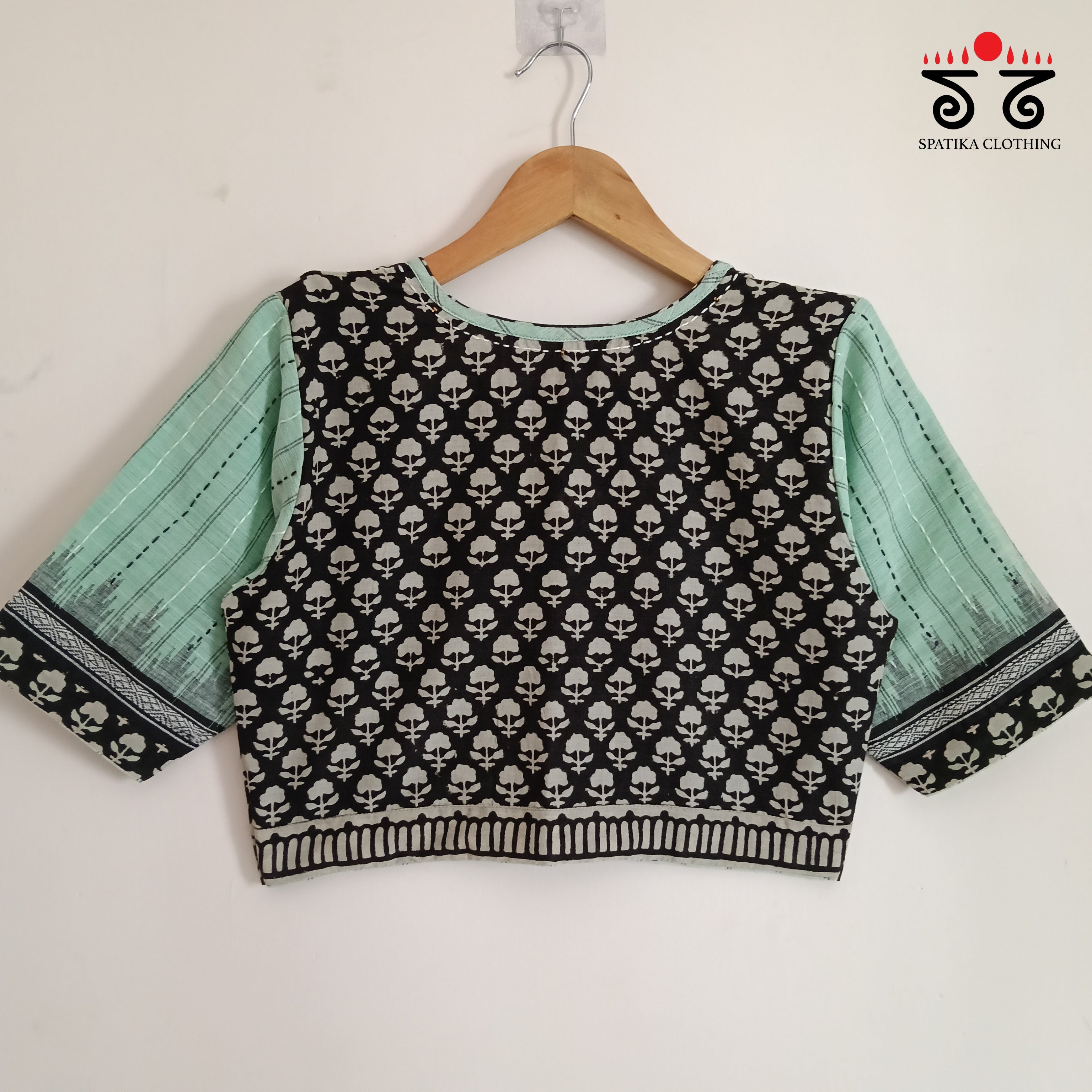 Ponduru Bagru - Handcrafted Blouse