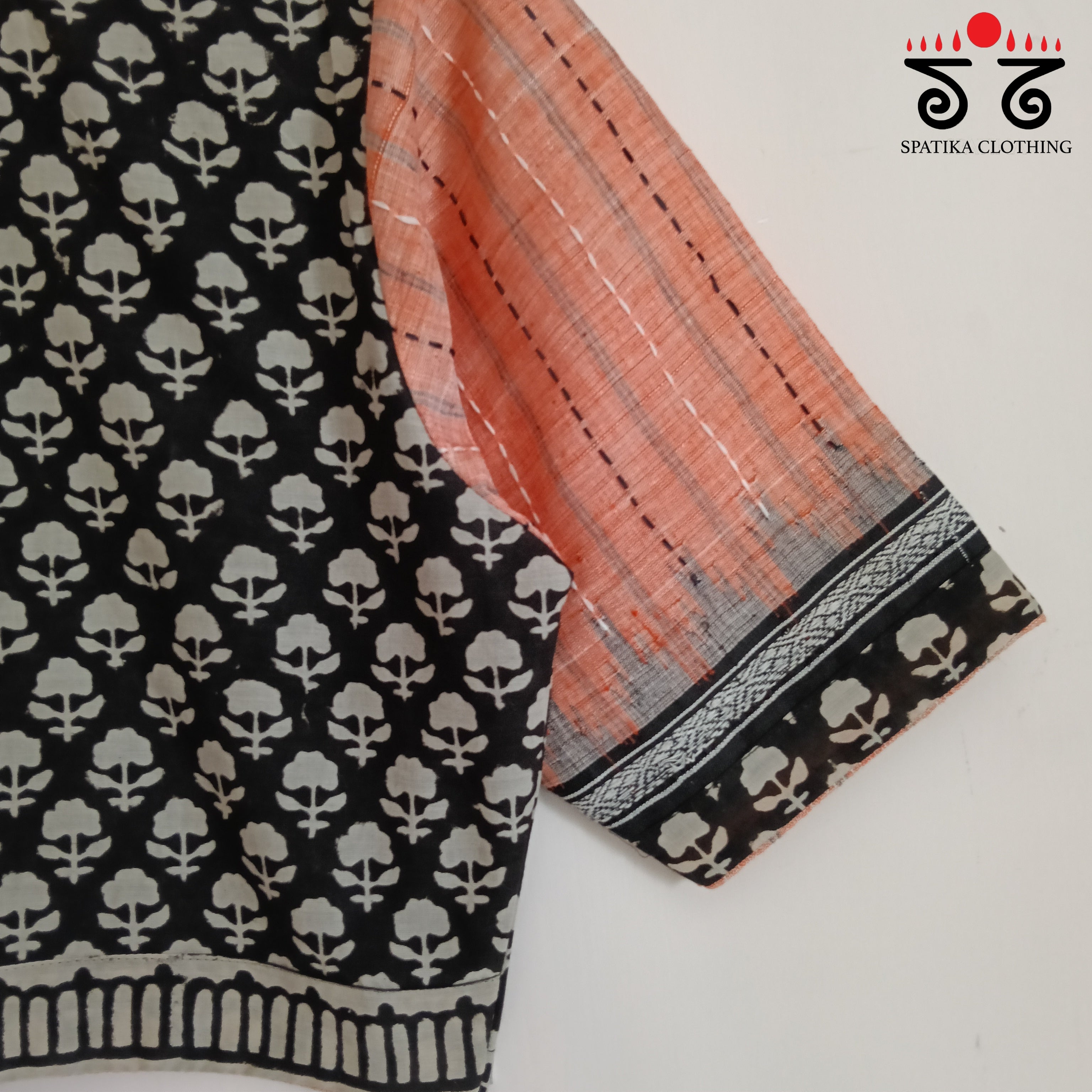 Ponduru Bagru - Handcrafted Blouse