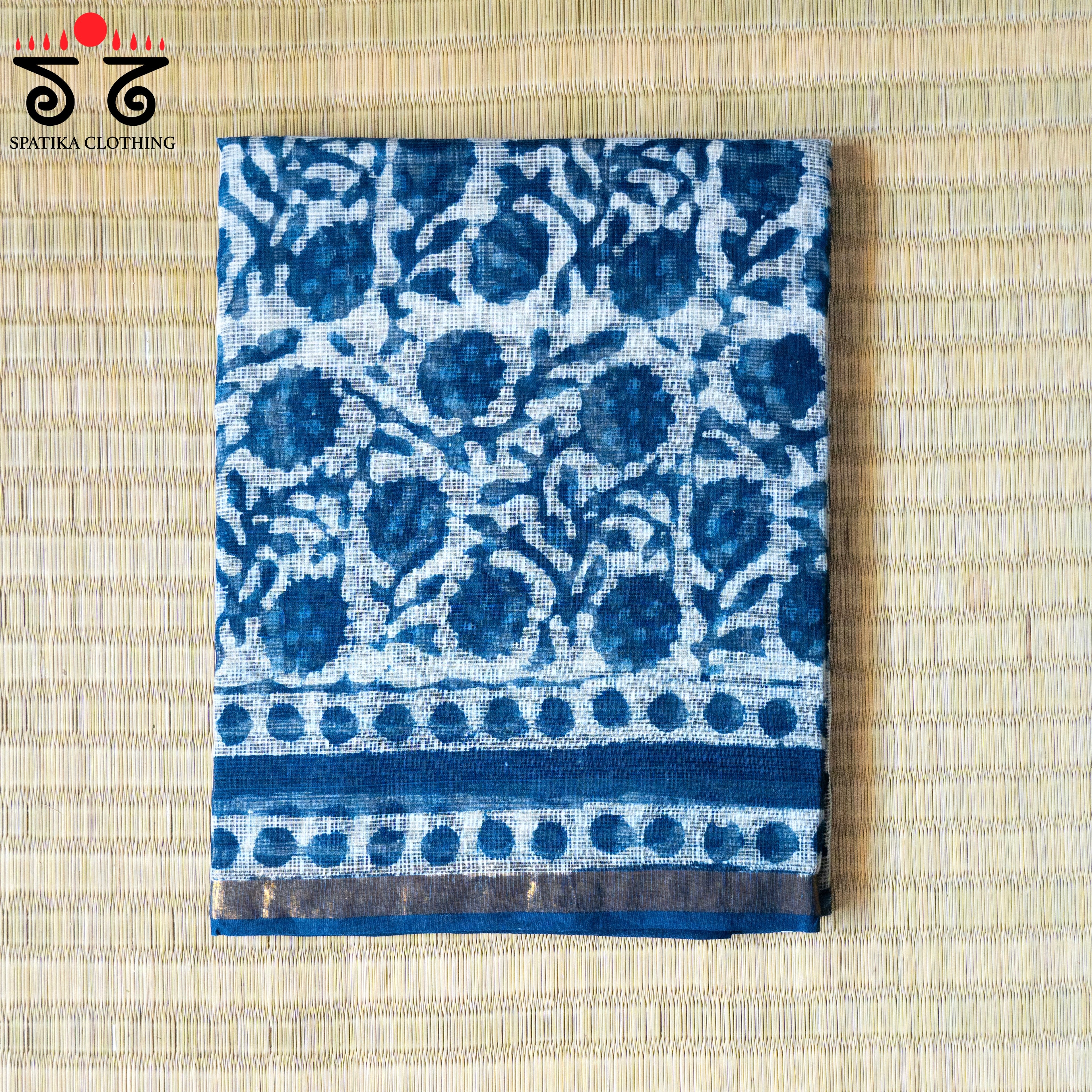 Kota Cotton Saree with Zari Border