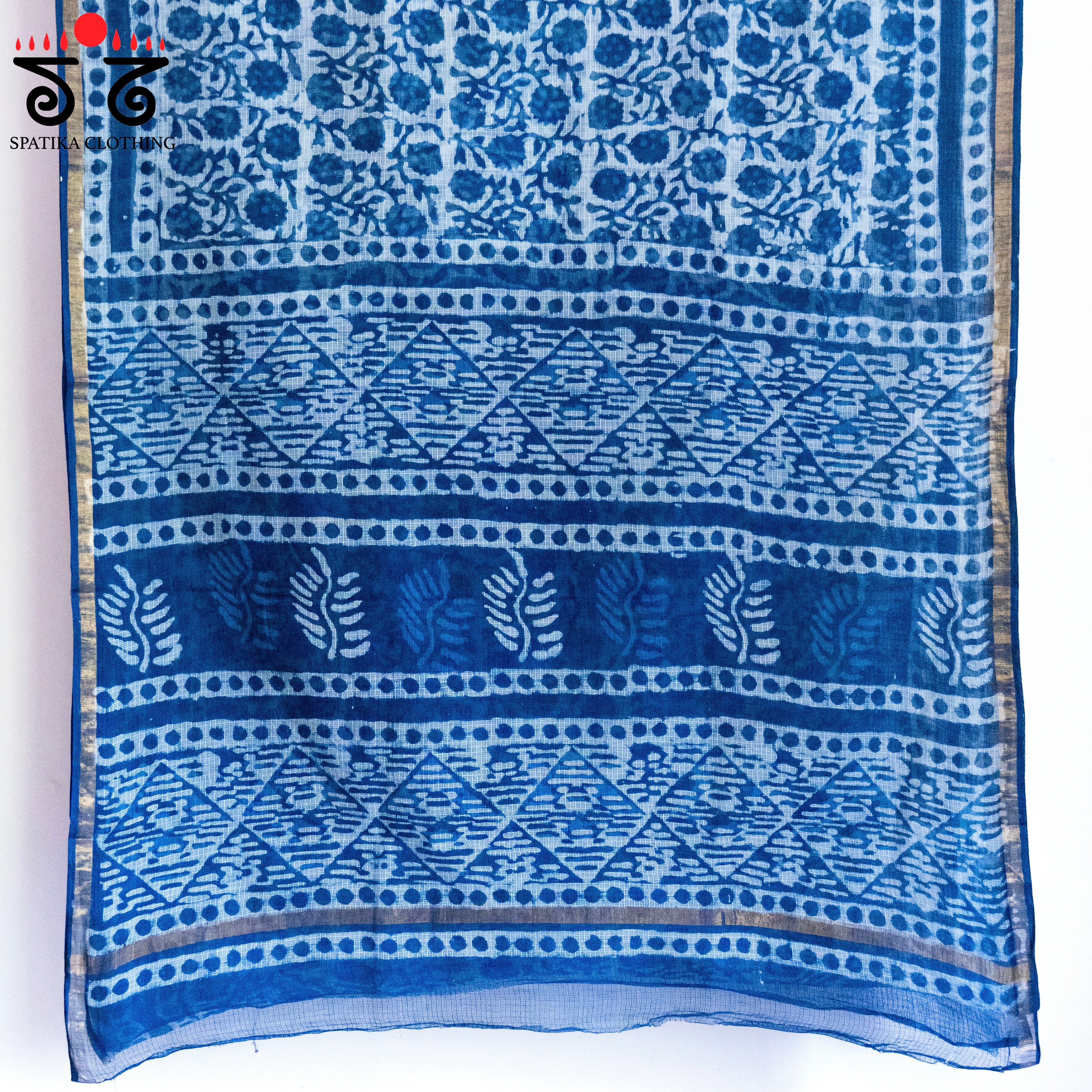 Kota Cotton Saree with Zari Border