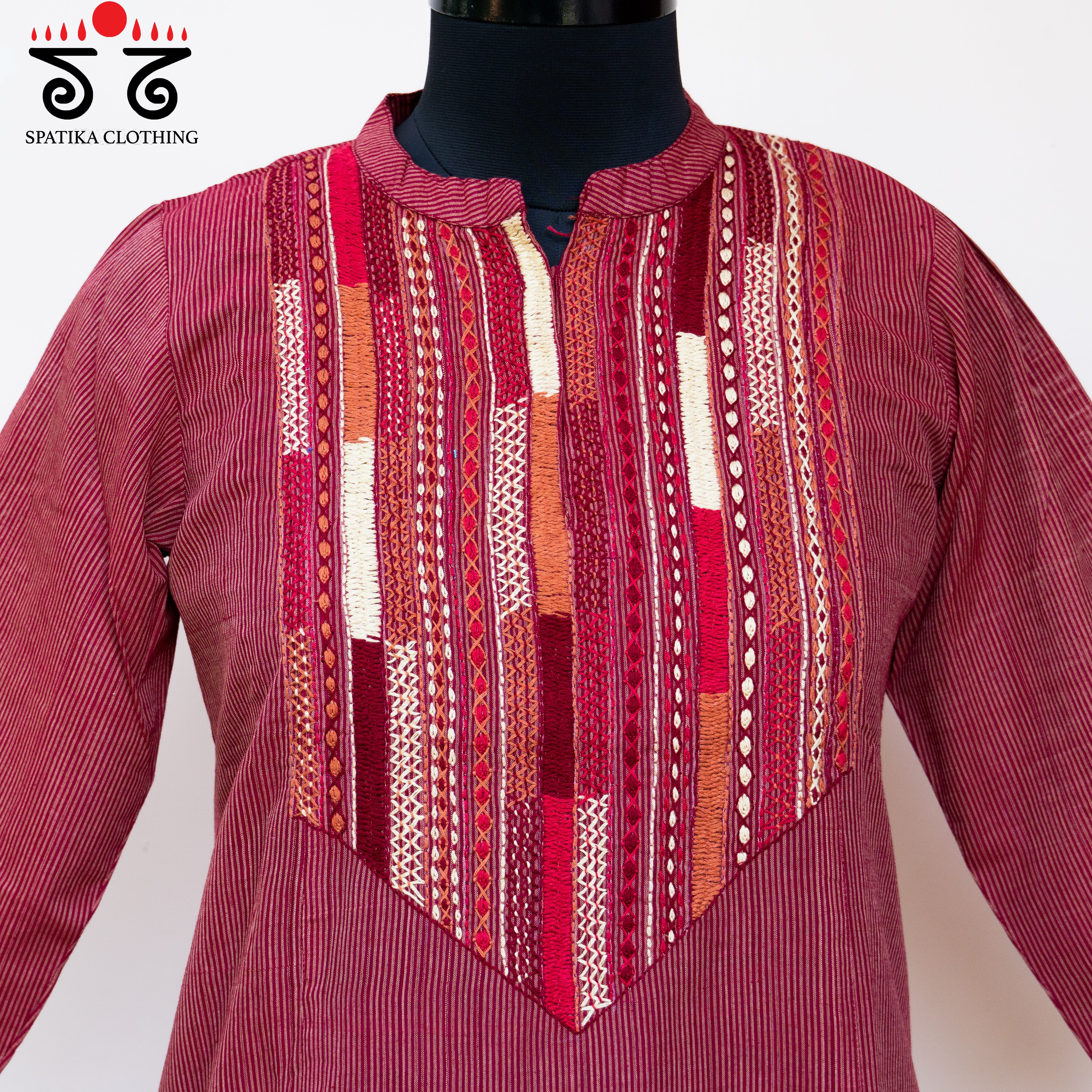 Hand Embroidered Kurta