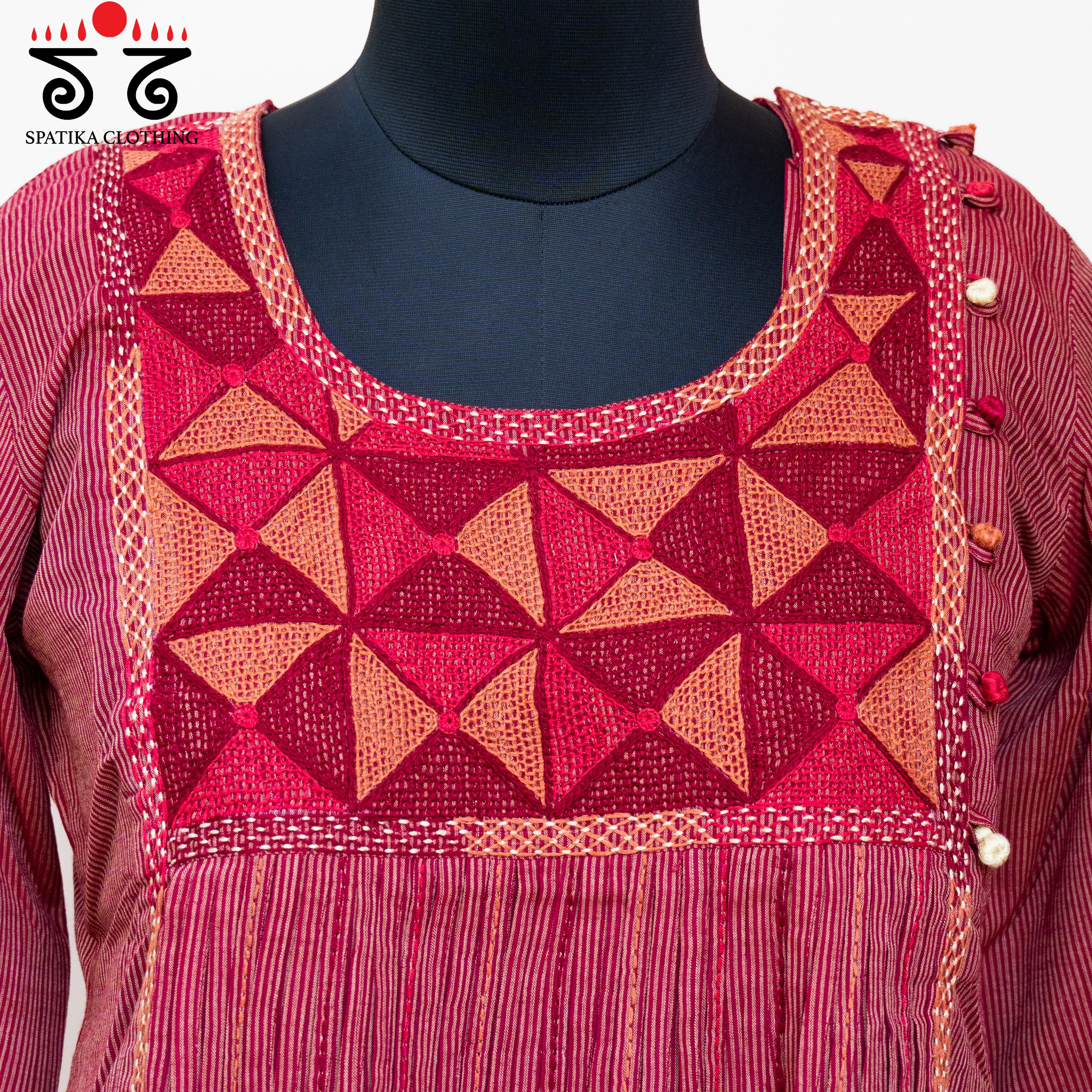 Hand Embroidered Kurta