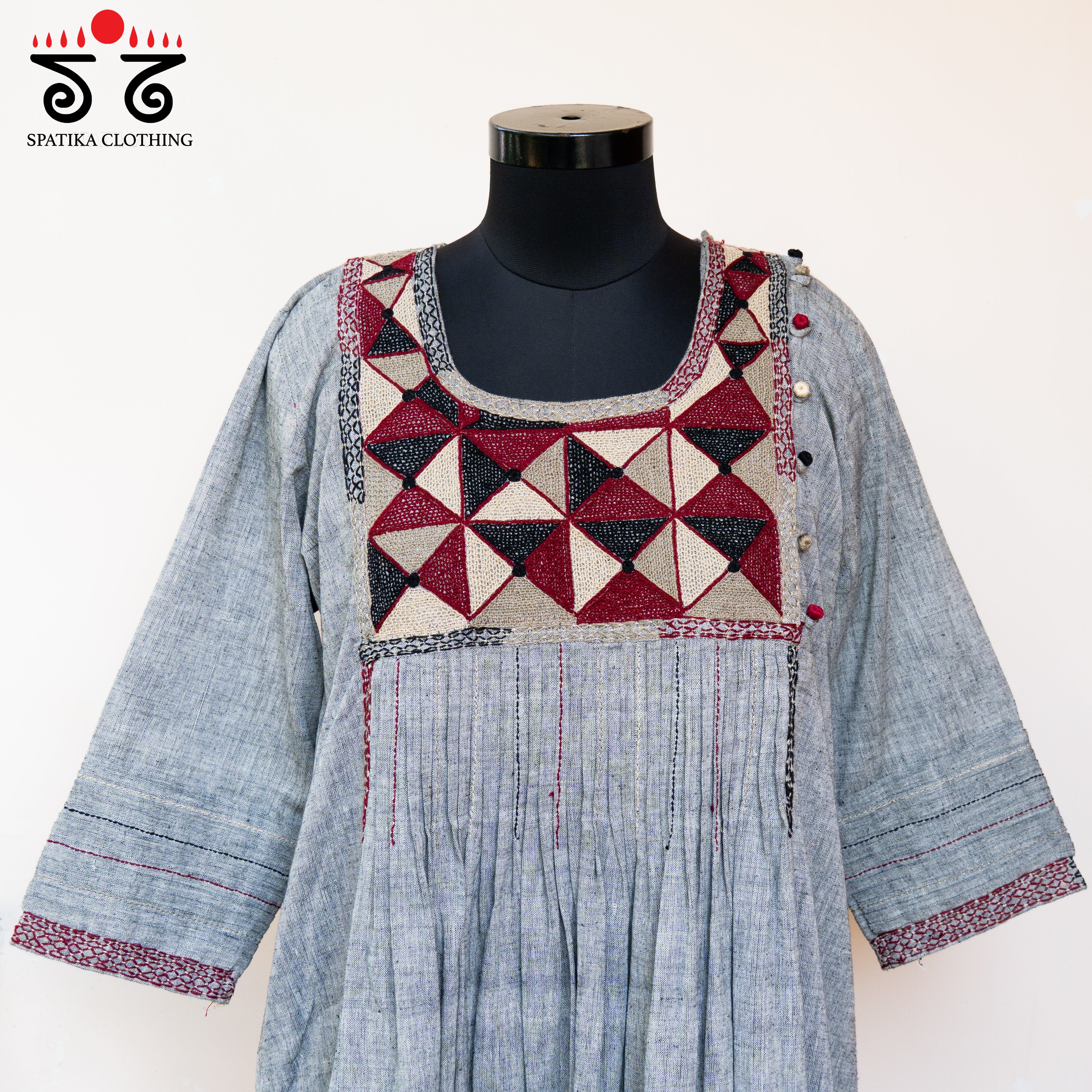Hand Embroidered Kurta
