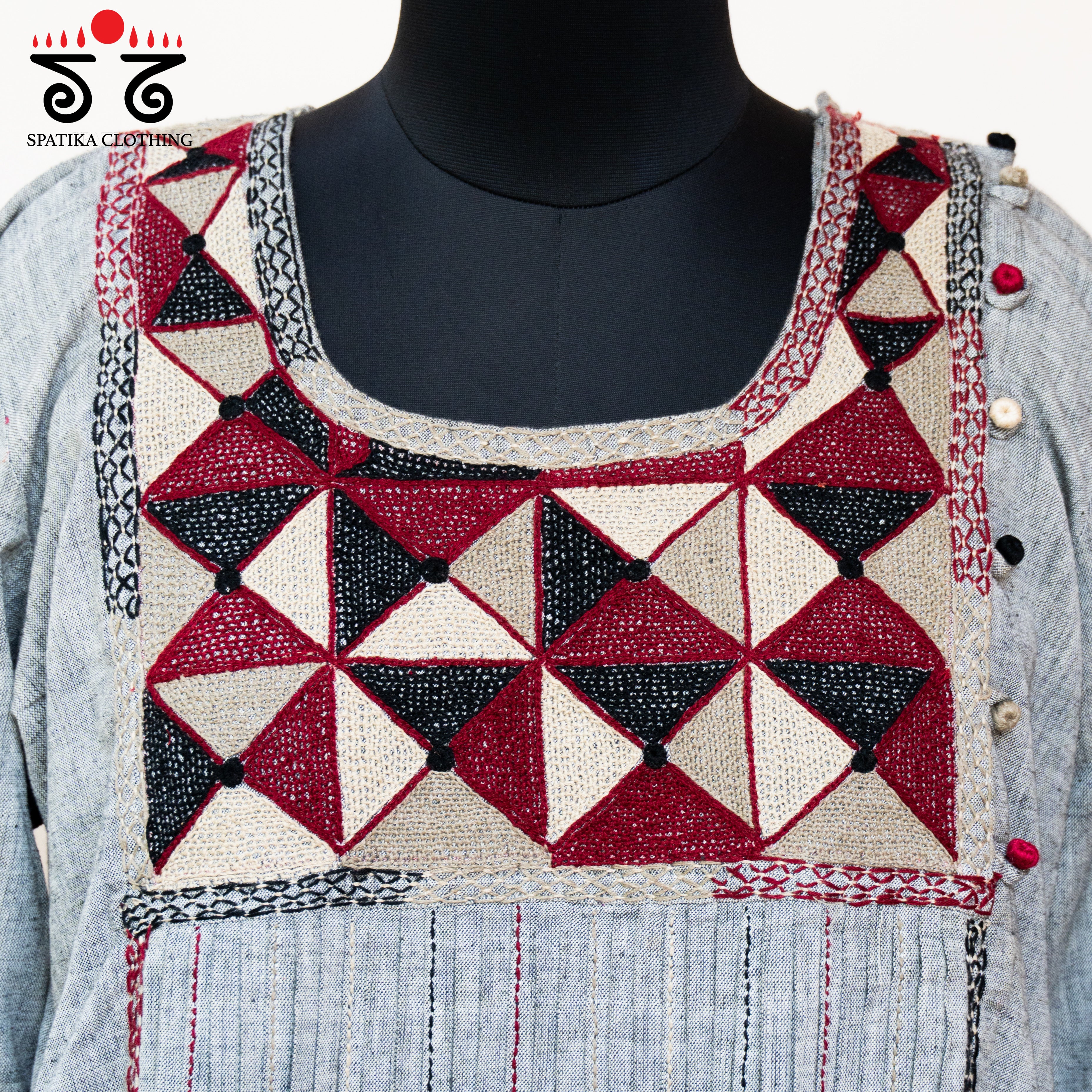 Hand Embroidered Kurta