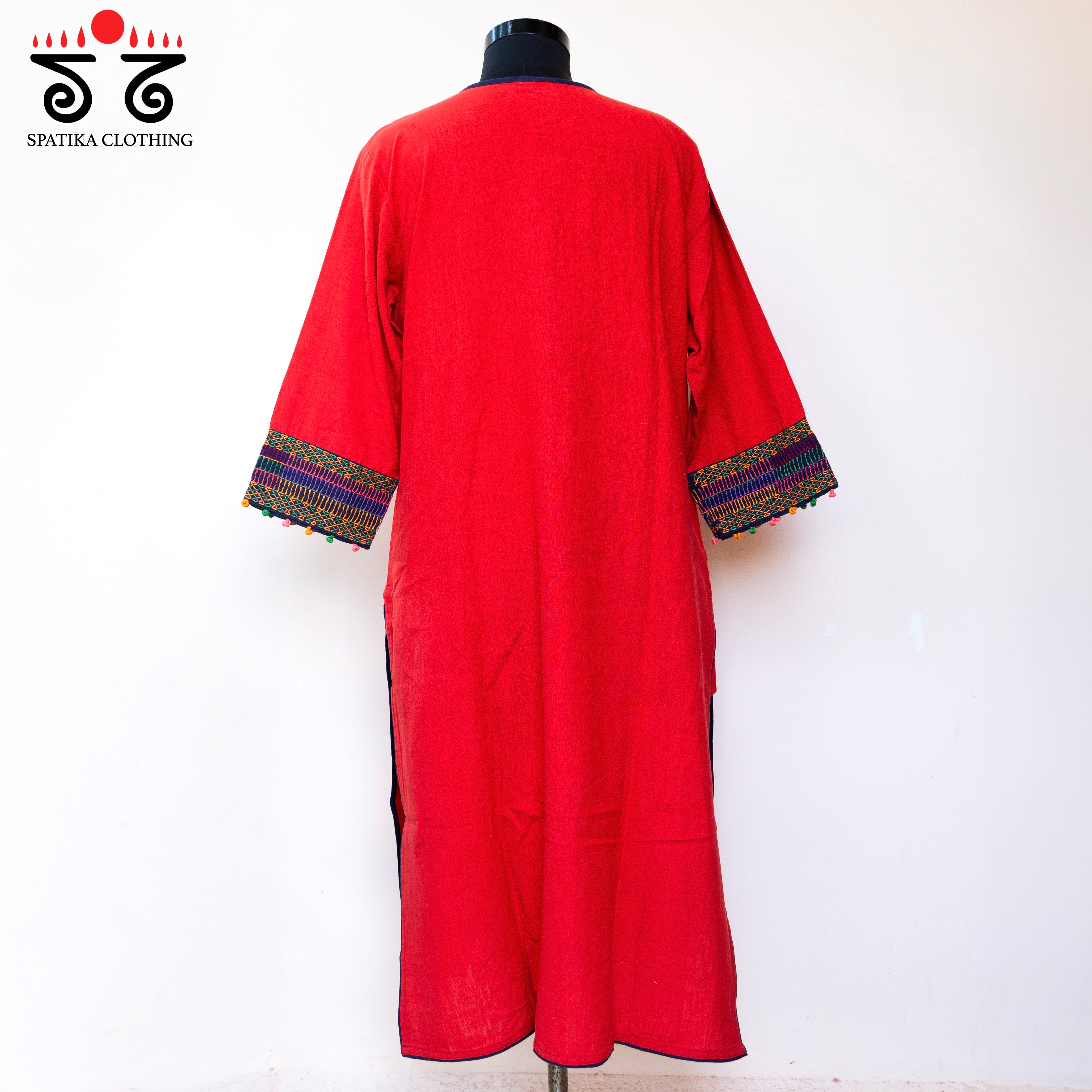 Hand Embroidered Kurta