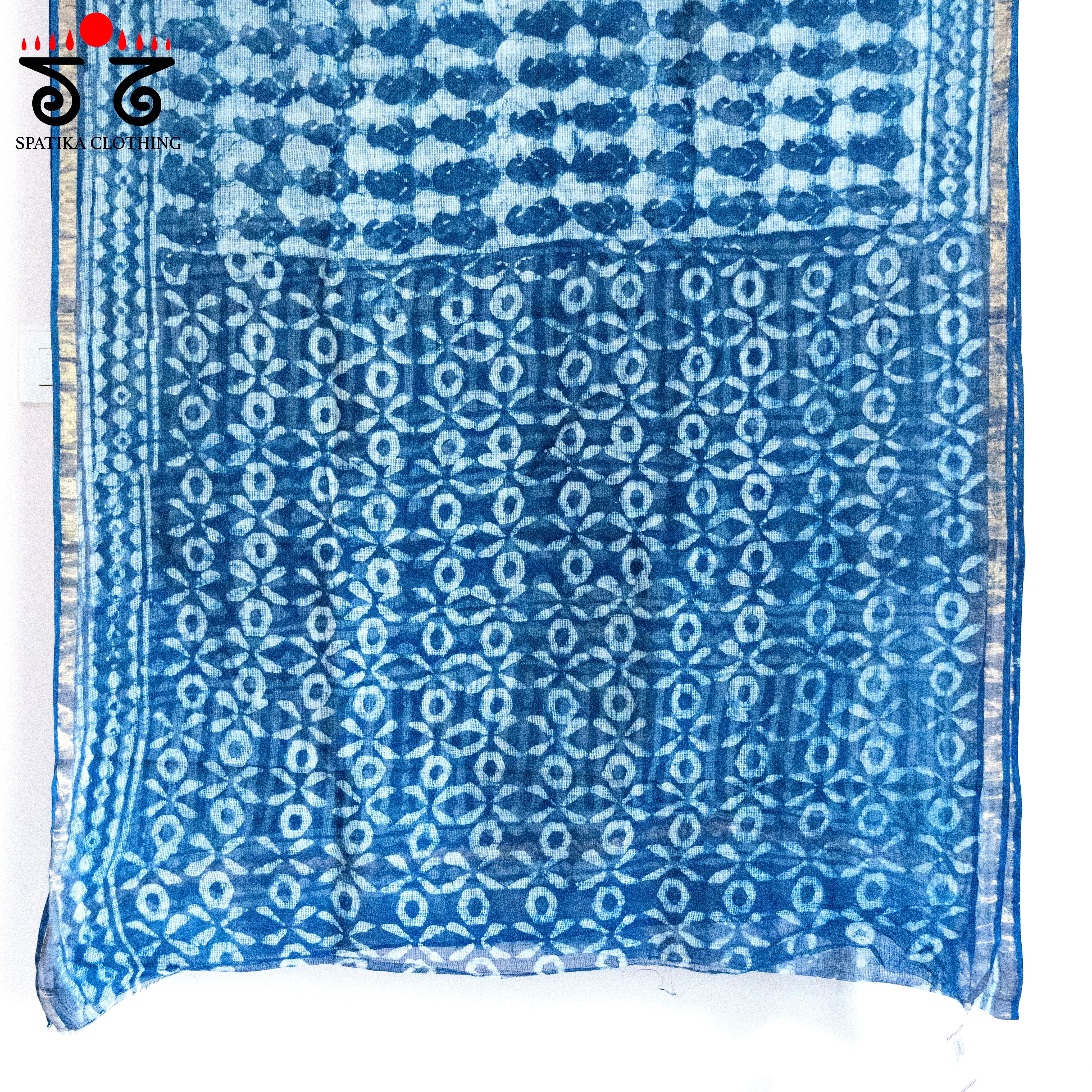 Kota Cotton Saree with Zari Border