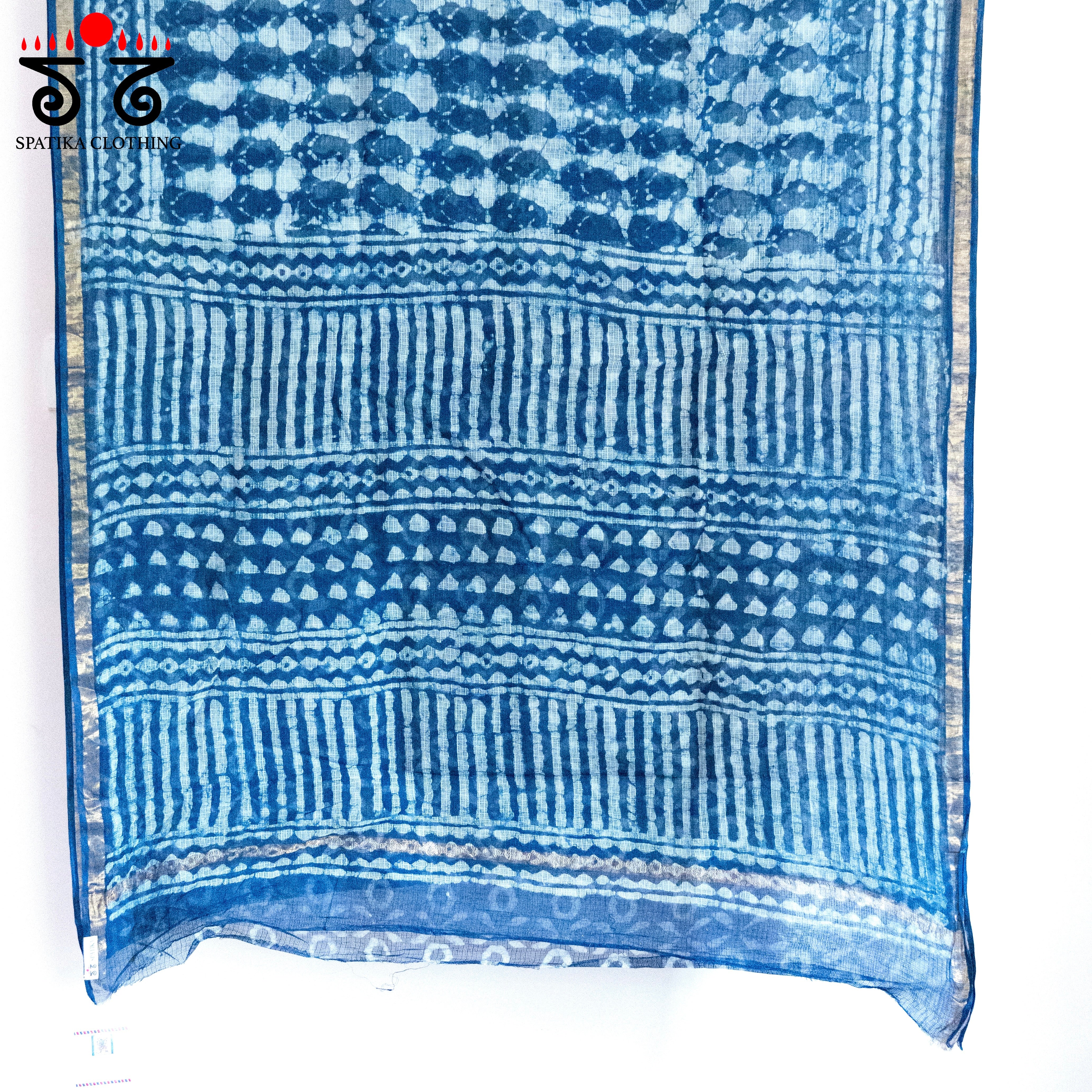 Kota Cotton Saree with Zari Border