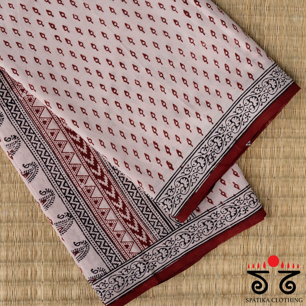 Bagh Printed Cotton Saree