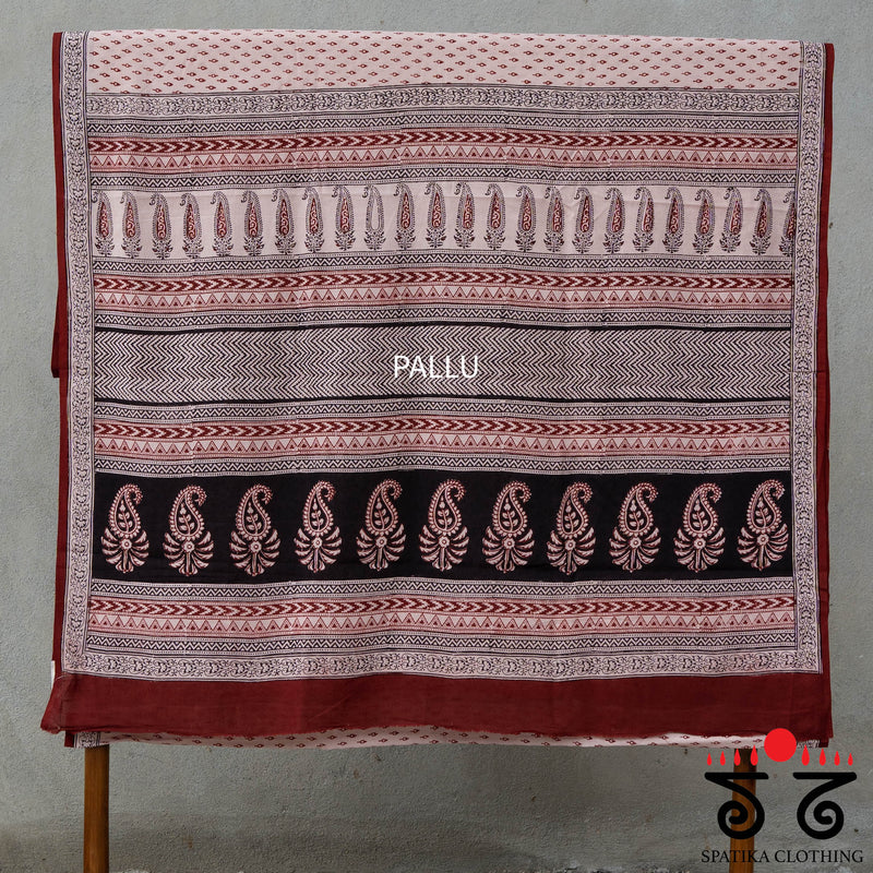 Bagh Printed Cotton Saree
