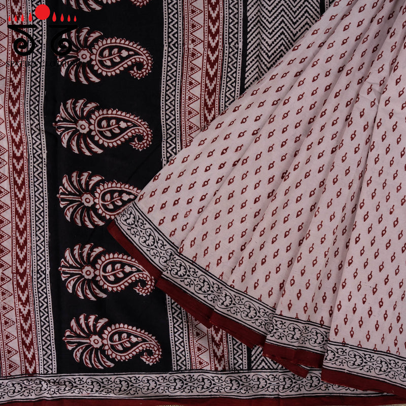 Bagh Printed Cotton Saree