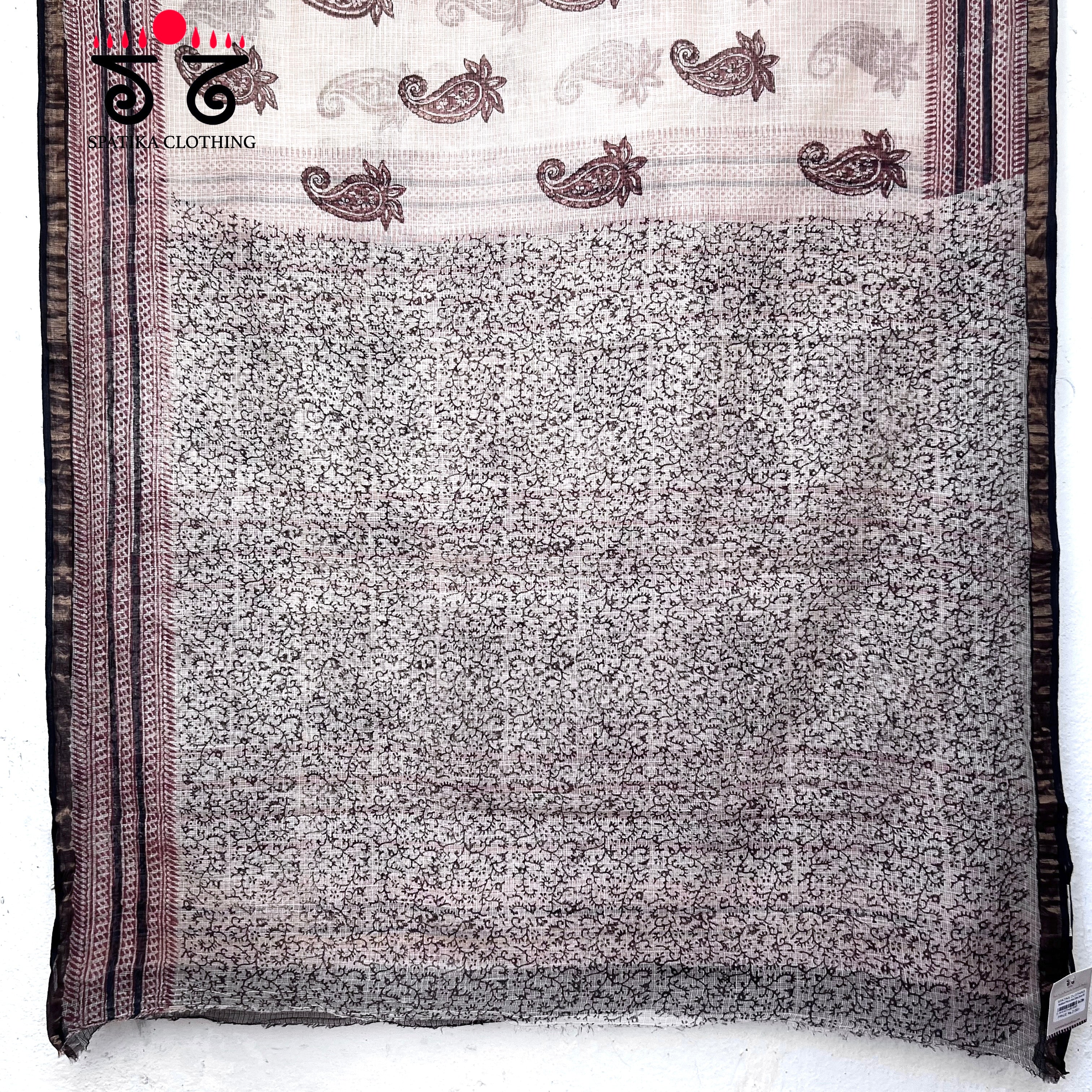 Kota Cotton Saree with Zari Border