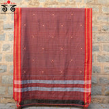 Kunbi Hand - Embroidered Saree