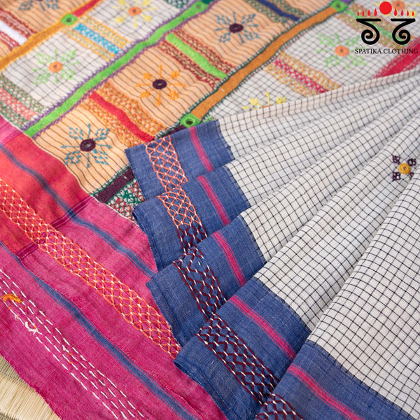 Lambani on Patteda-Anchu saree