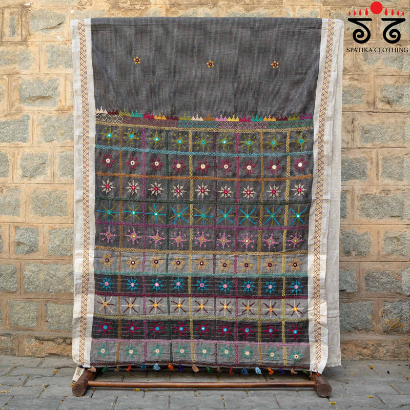 Lambani on Patteda-Anchu saree