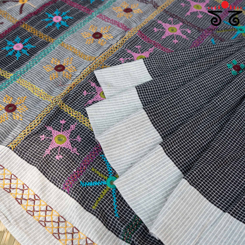 Lambani on Patteda-Anchu saree