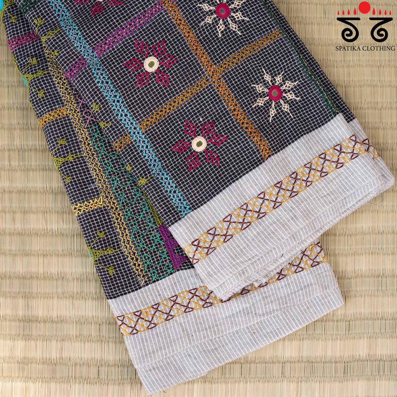 Lambani on Patteda-Anchu saree