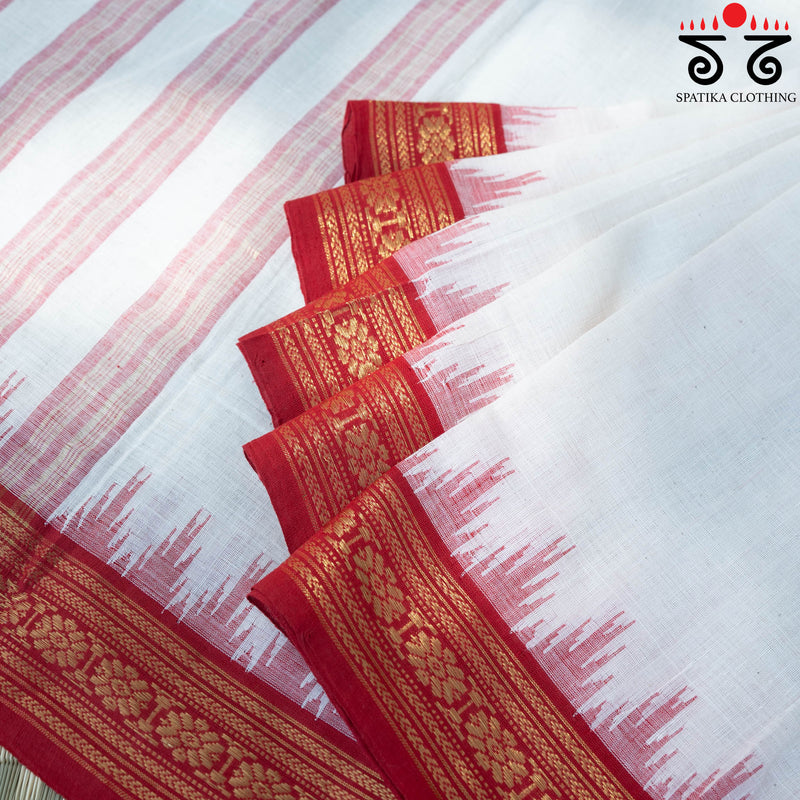 Ponduru Handspun Cotton Saree