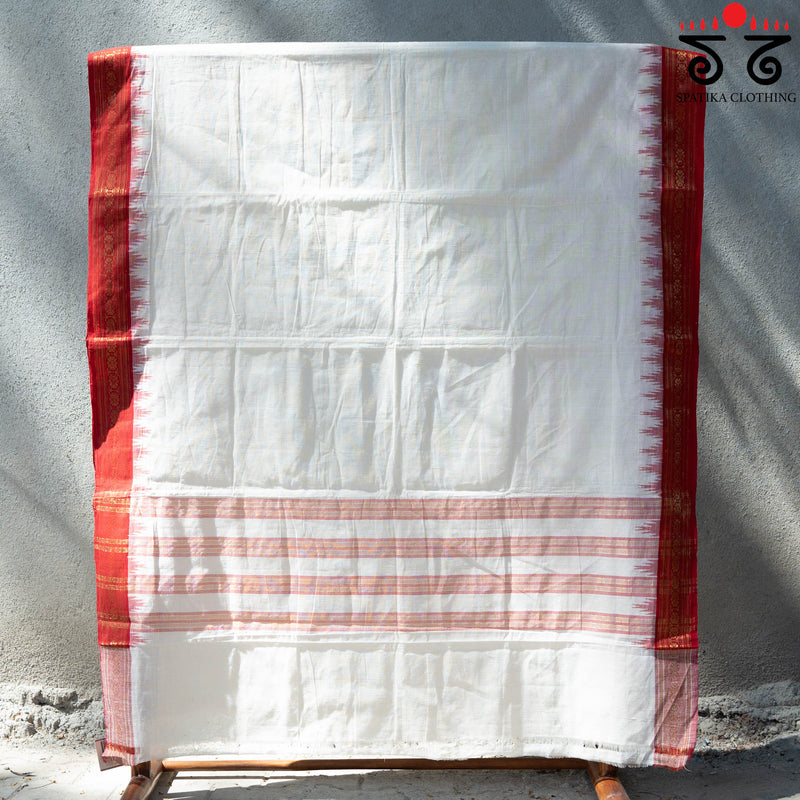 Ponduru Handspun Cotton Saree