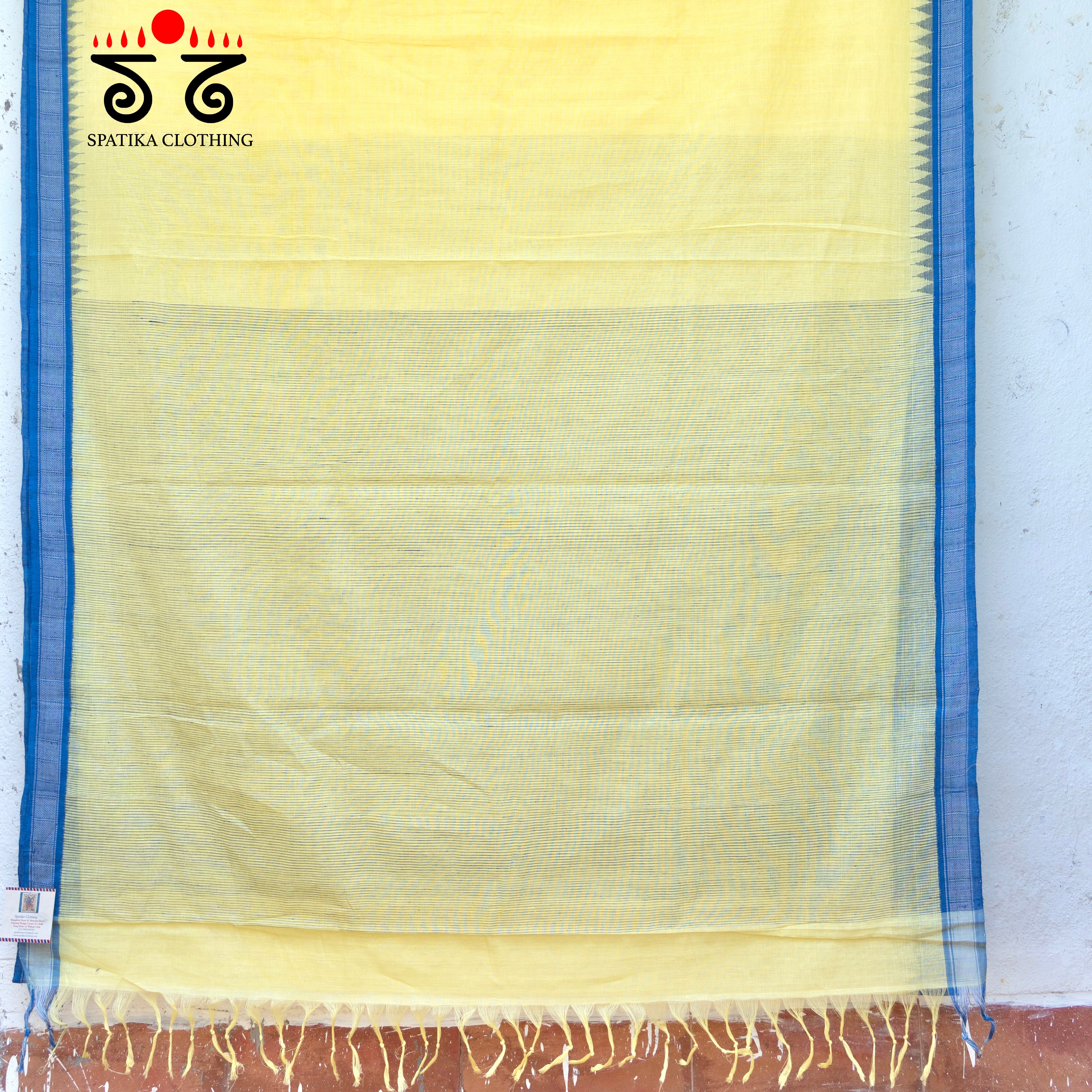 Ponduru Handspun Cotton Saree New!