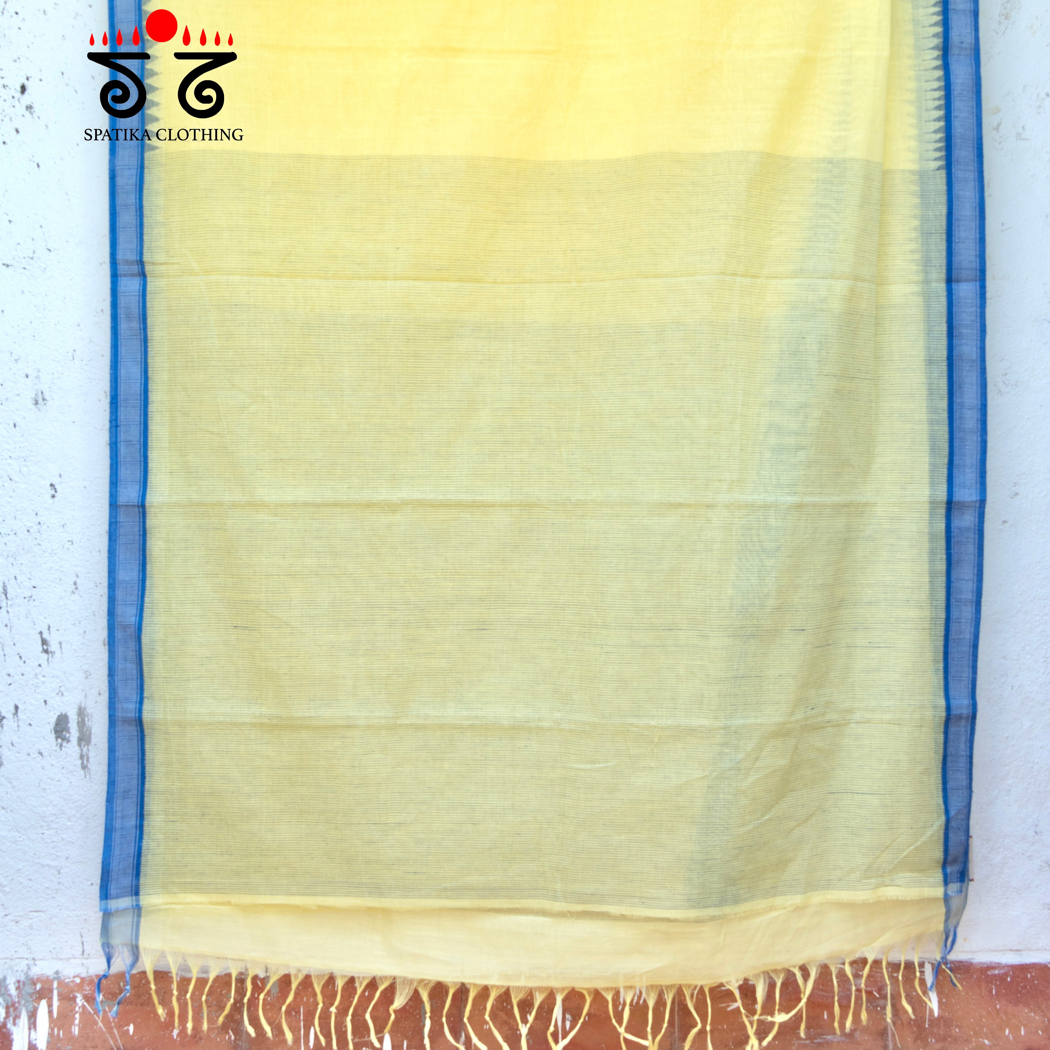 Ponduru Handspun Cotton Saree New!