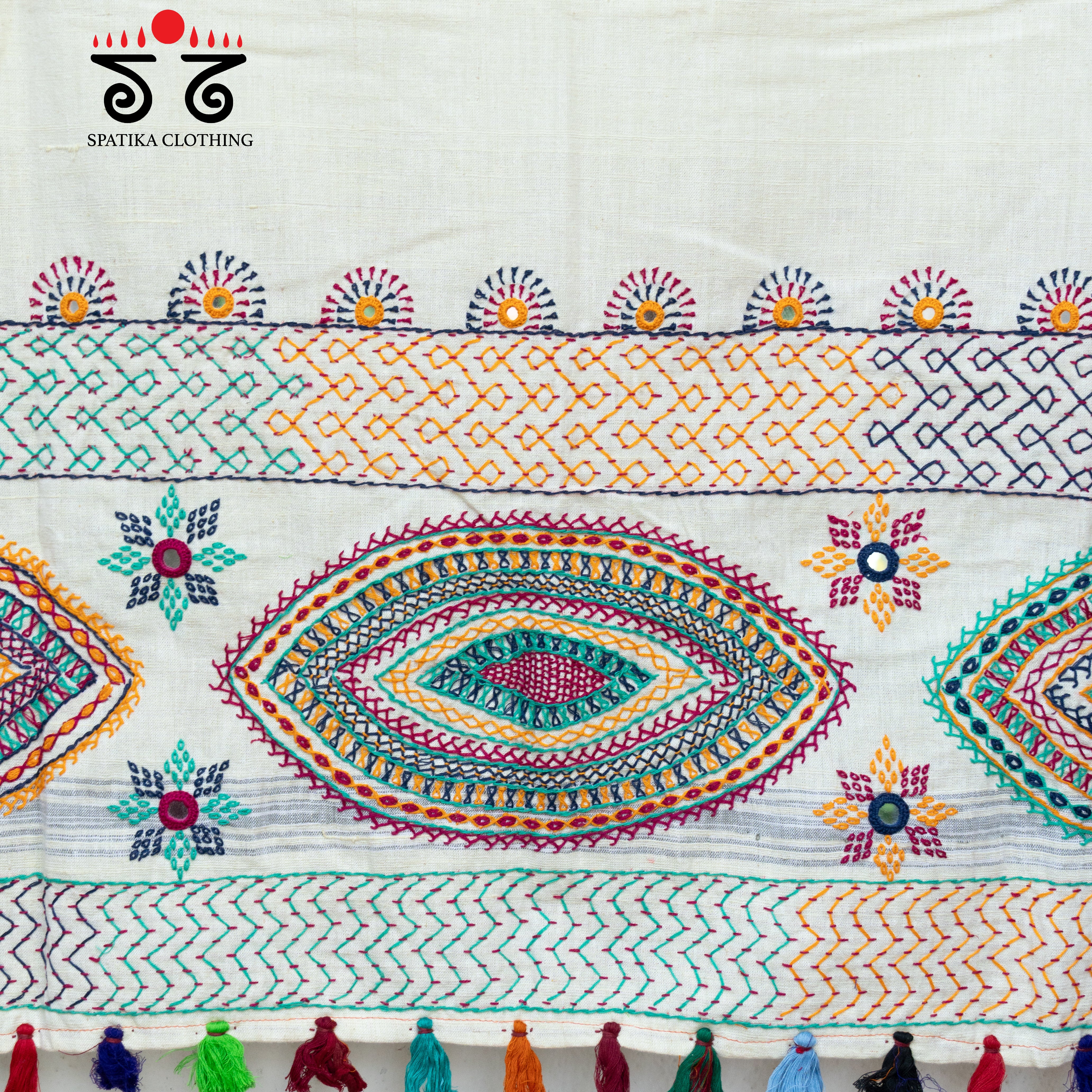 Lambani Hand Embroidered stole