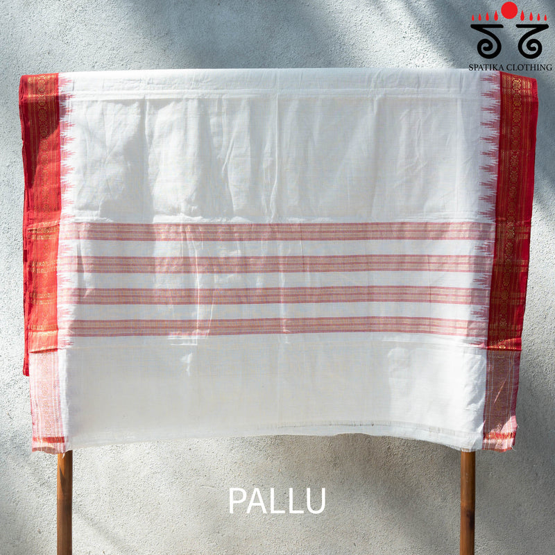 Ponduru Handspun Cotton Saree