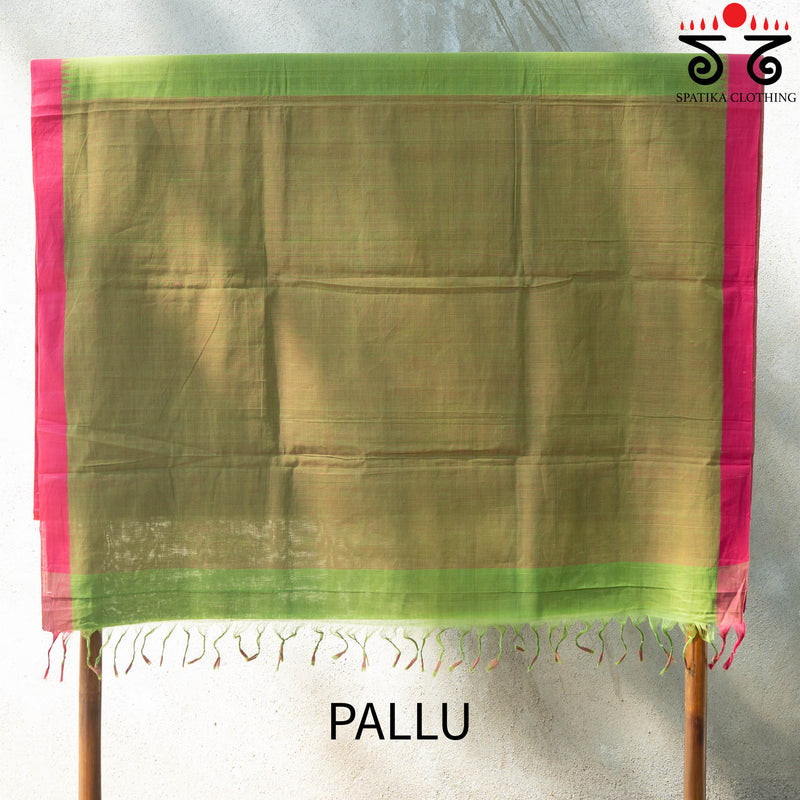 Ponduru Handspun Cotton Saree