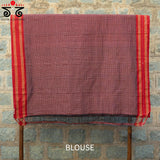 Kunbi Hand - Embroidered Saree