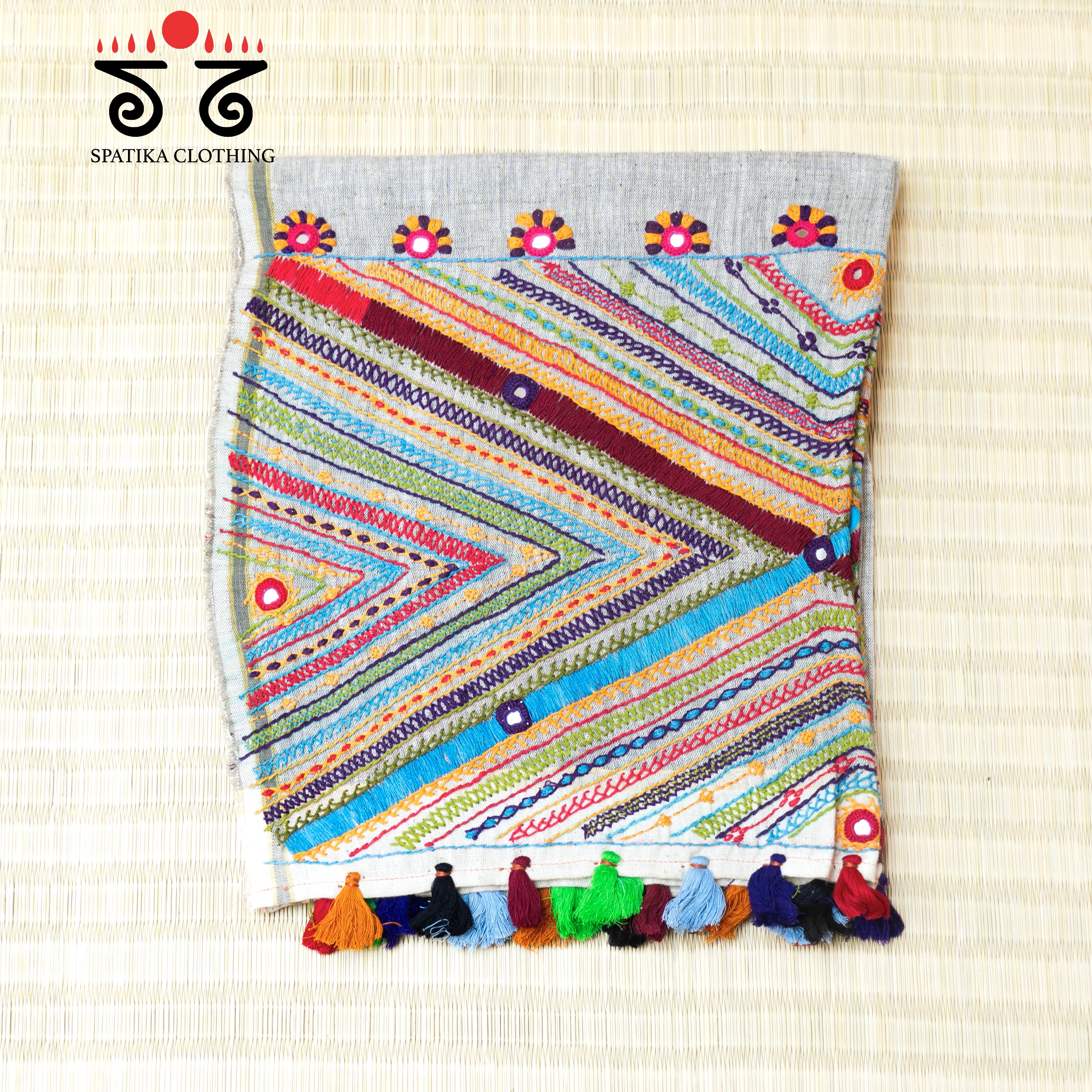 Lambani Hand Embroidered stole