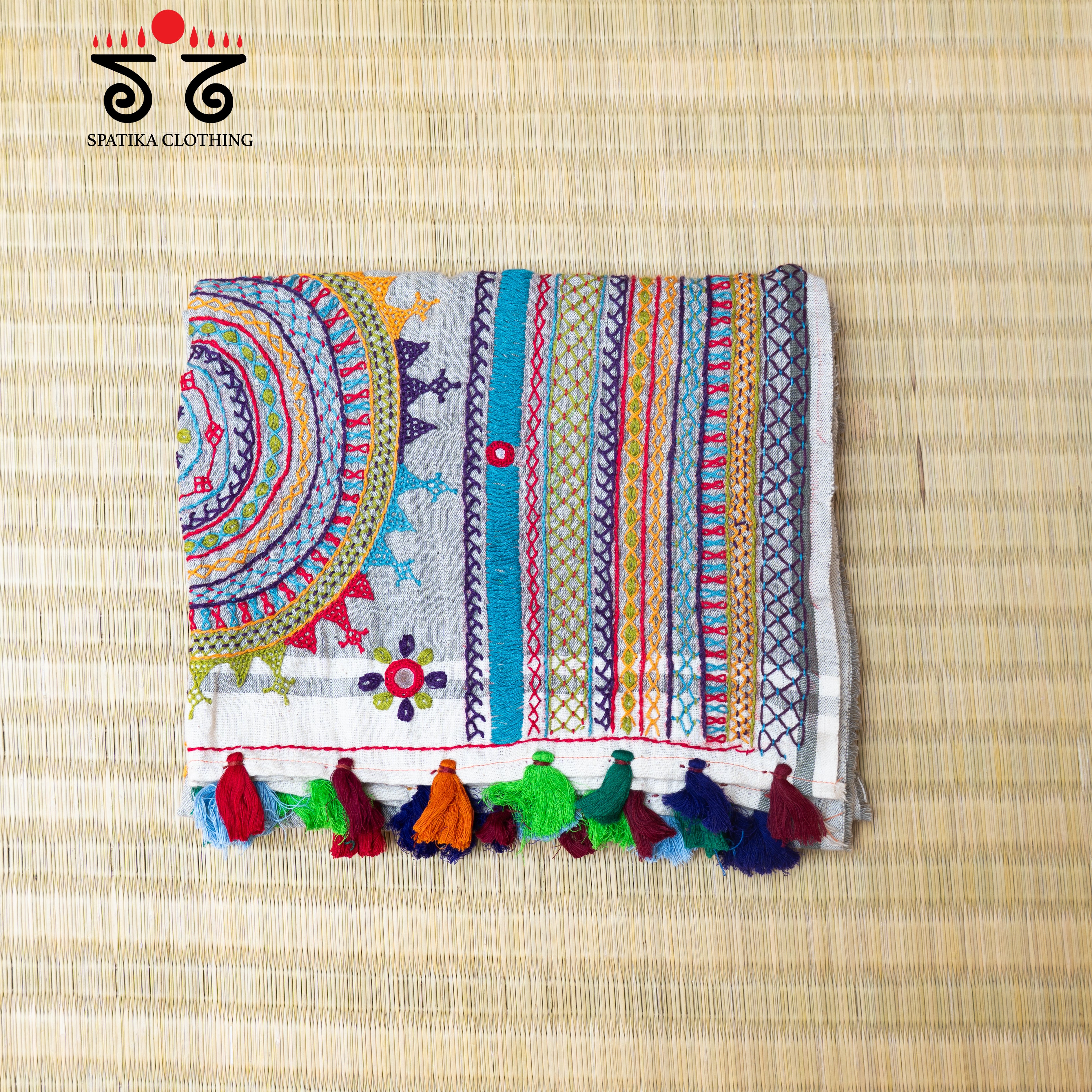 Lambani Hand Embroidered stole