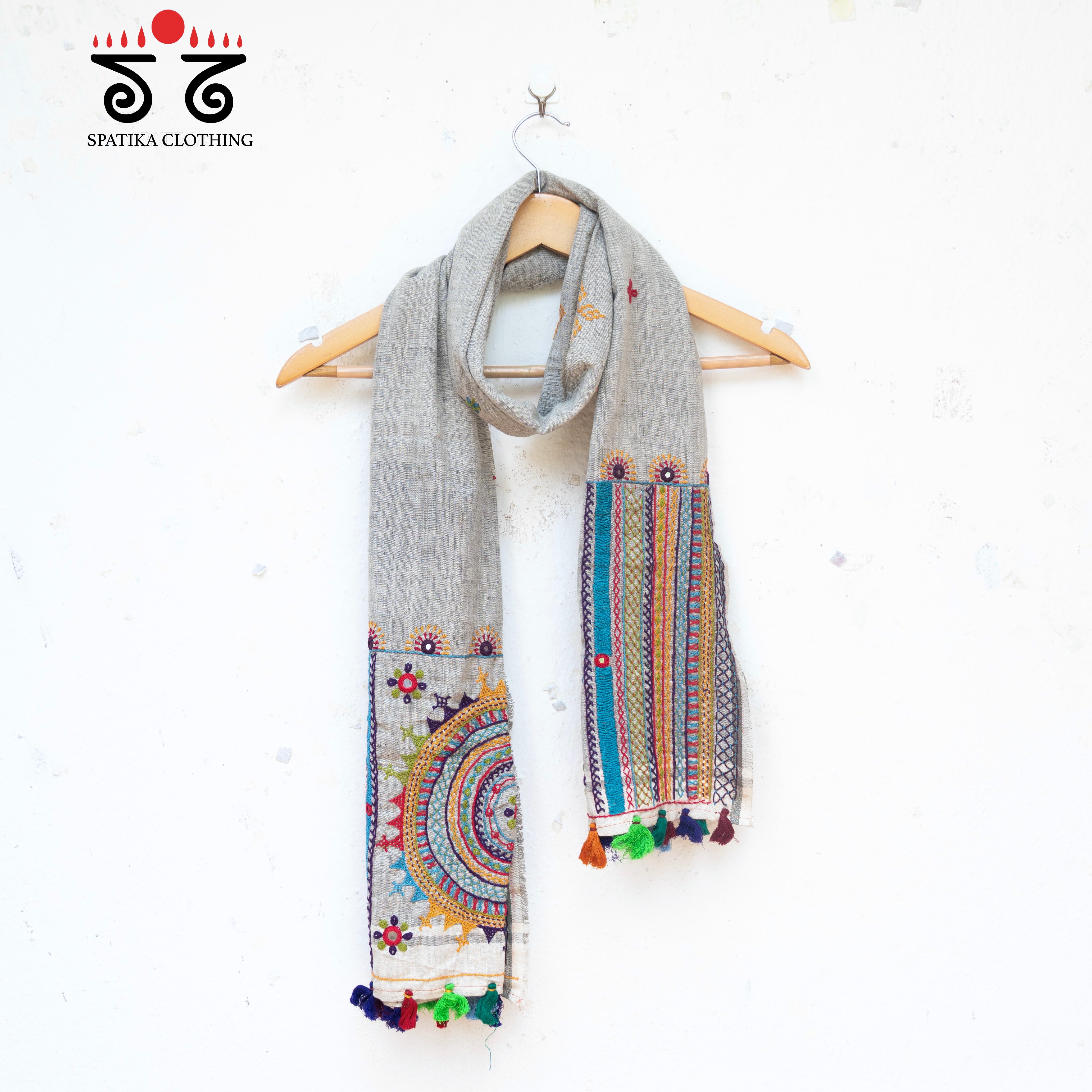 Lambani Hand Embroidered stole