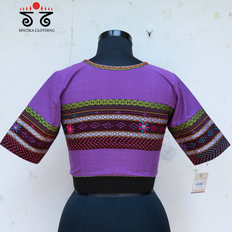 The Solid Lambani Blouse